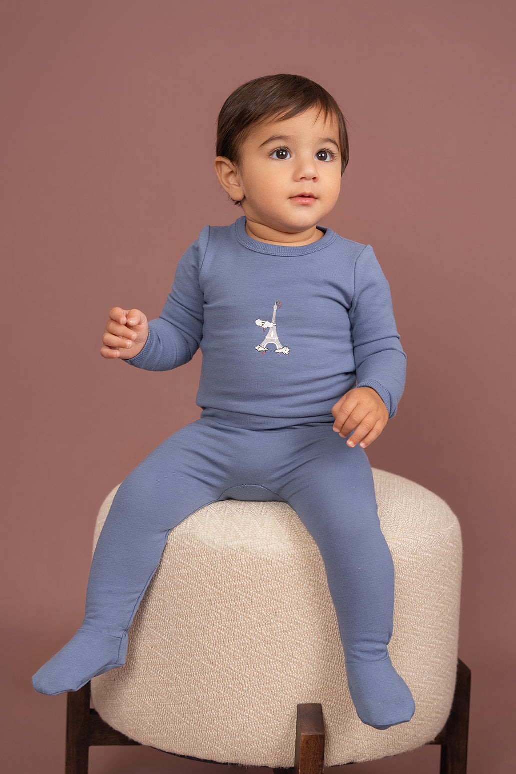 Eiffel Print Onesie in by Fragile