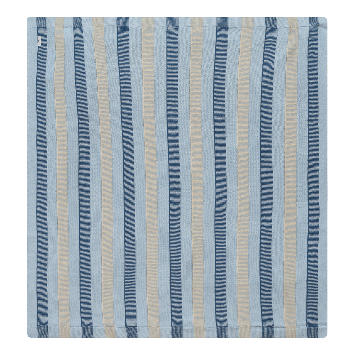 Knit Blanket in Light Blue One Size by Little Fragile