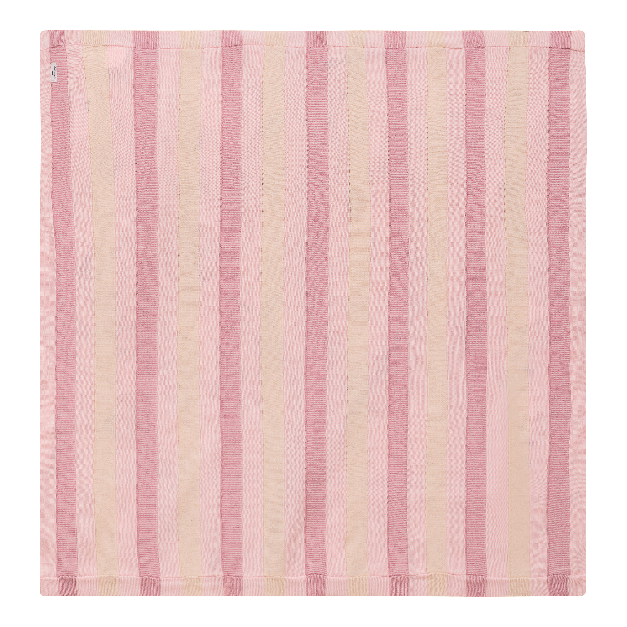 Knit Blanket in Light Dusty Pink One Size by Little Fragile