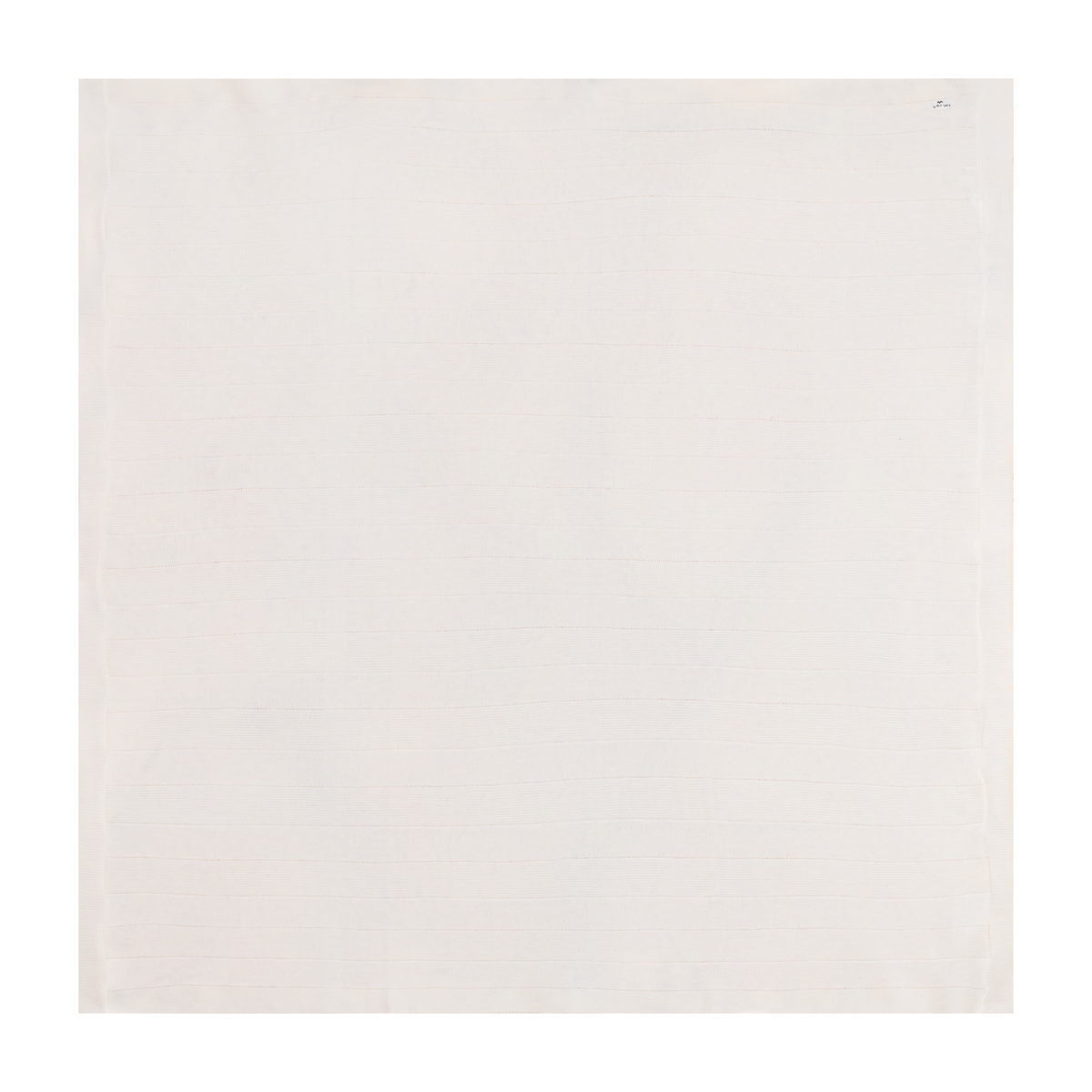 Knit Blanket in Off White One Size by Little Fragile