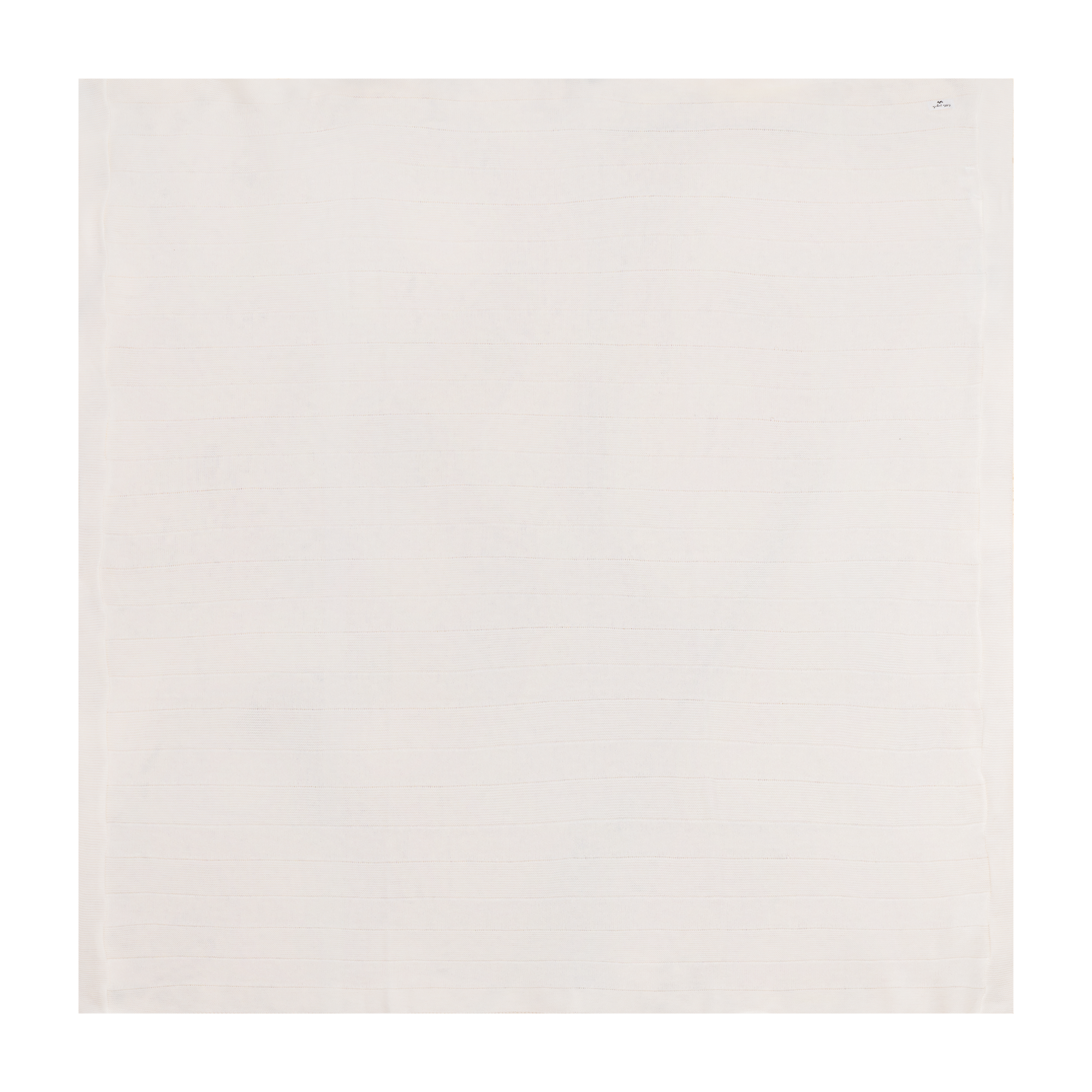 Knit Blanket in Off White One Size by Little Fragile