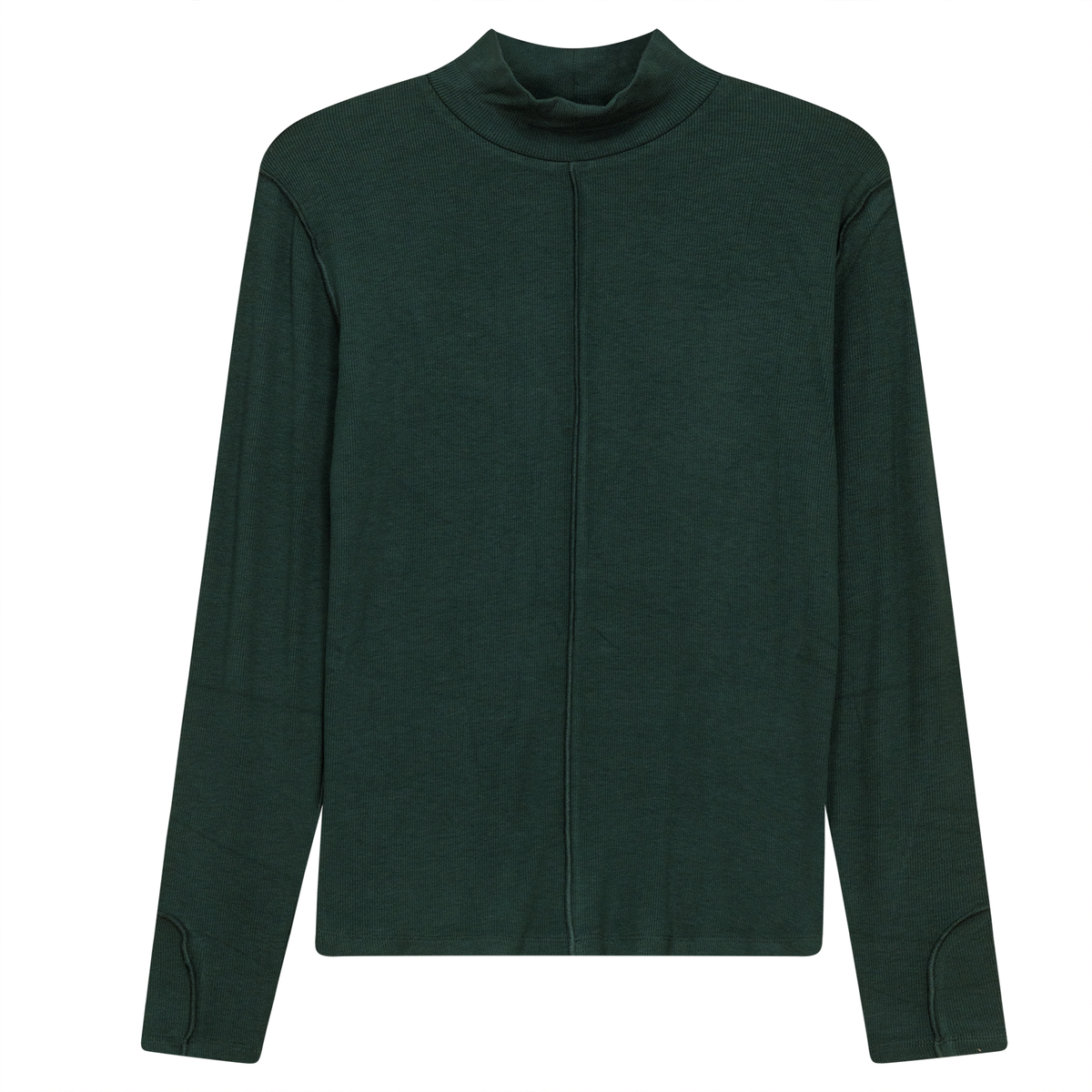 Stretch Knit Top in Olive by FYI