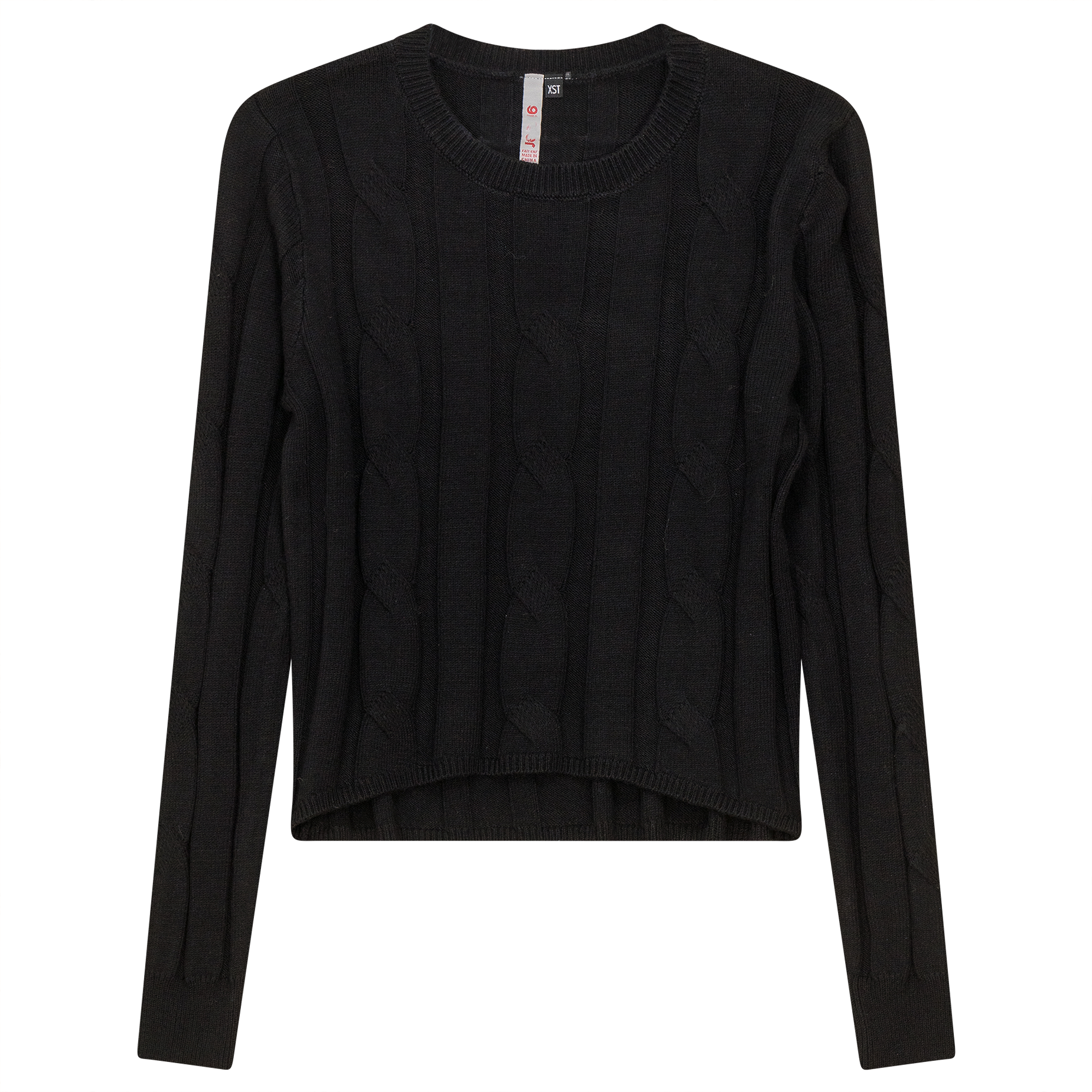 Cable Knit Crop Top in by Ginger