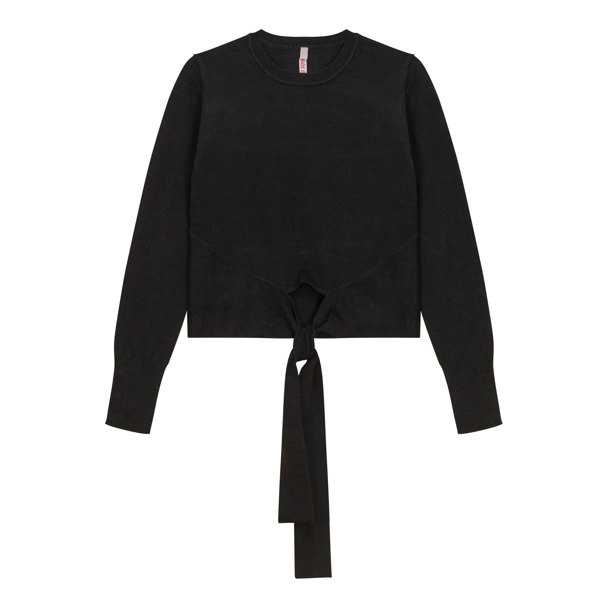 Wrap Top in Black by Ginger