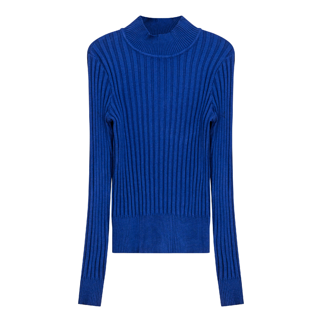 Knit Top Royal Blue Ladies Pullover by {{ product_vemdor}}