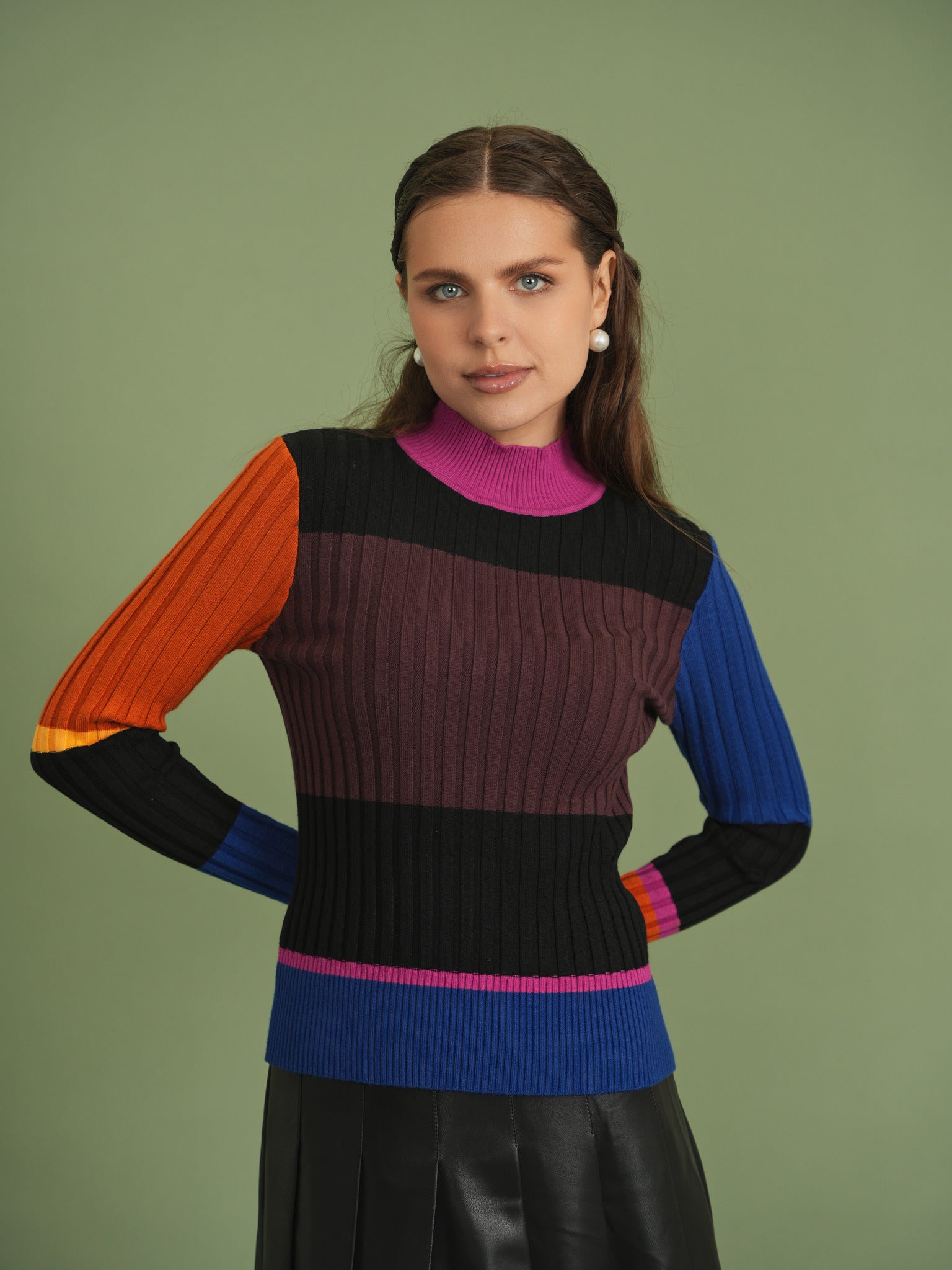 Knit Top in by Aspect