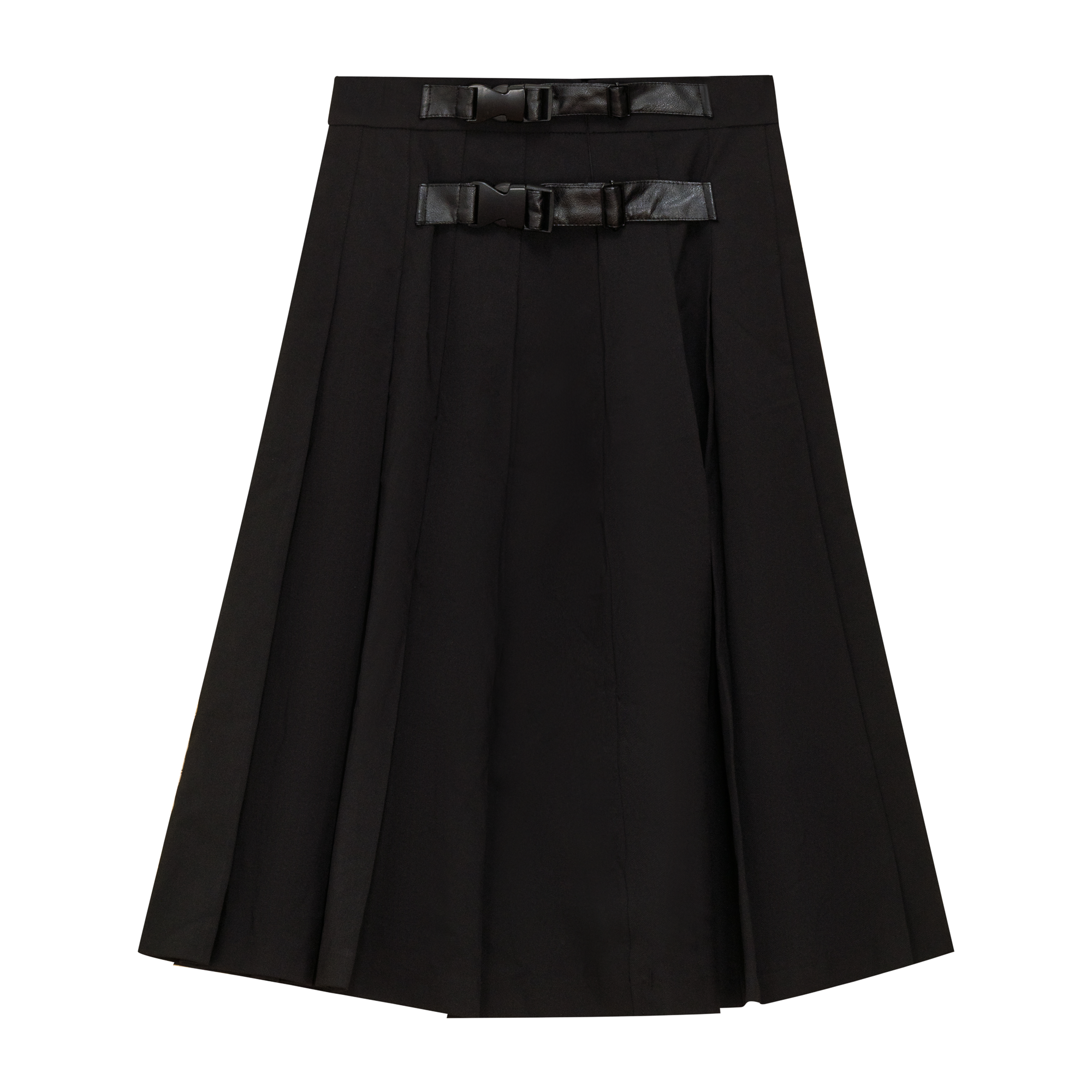 Pleated Skirt with Belt in by Aspect