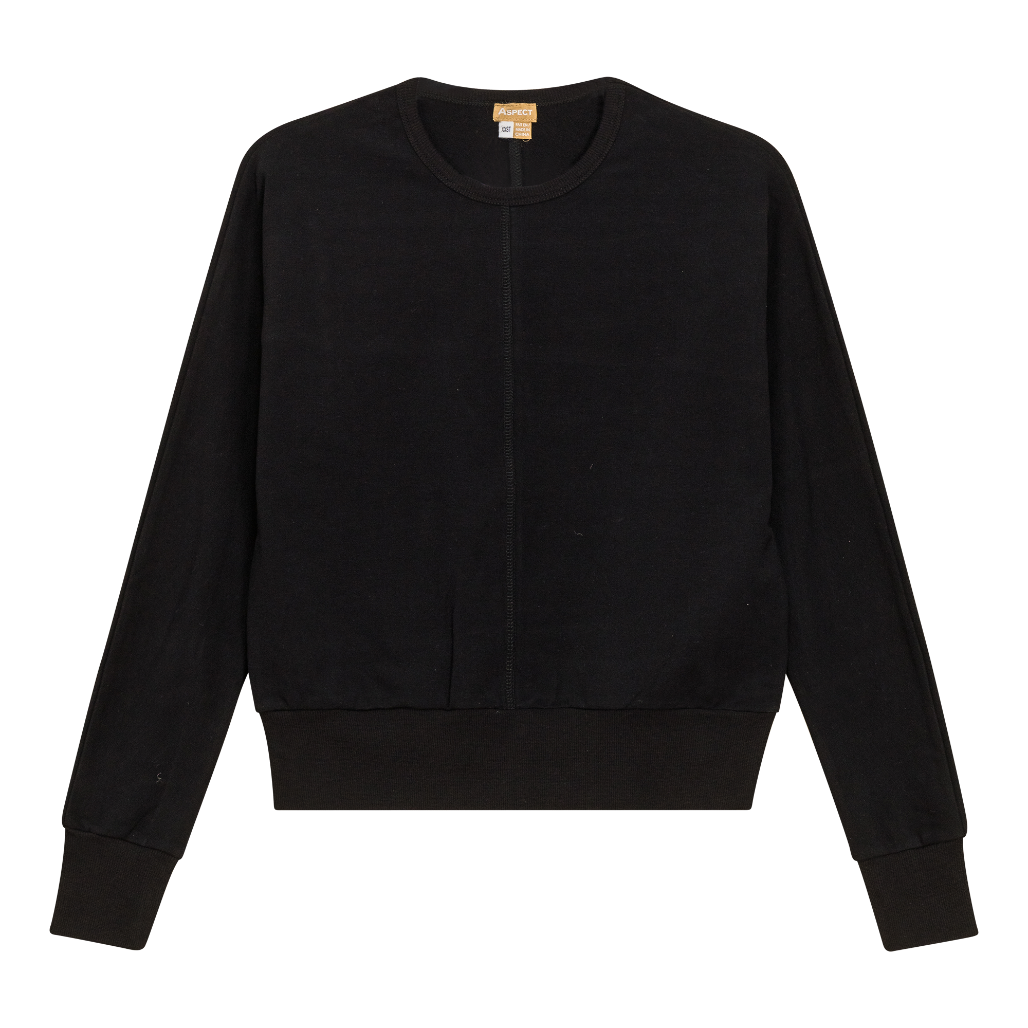 Dolman Sleeved Top in Black by Aspect