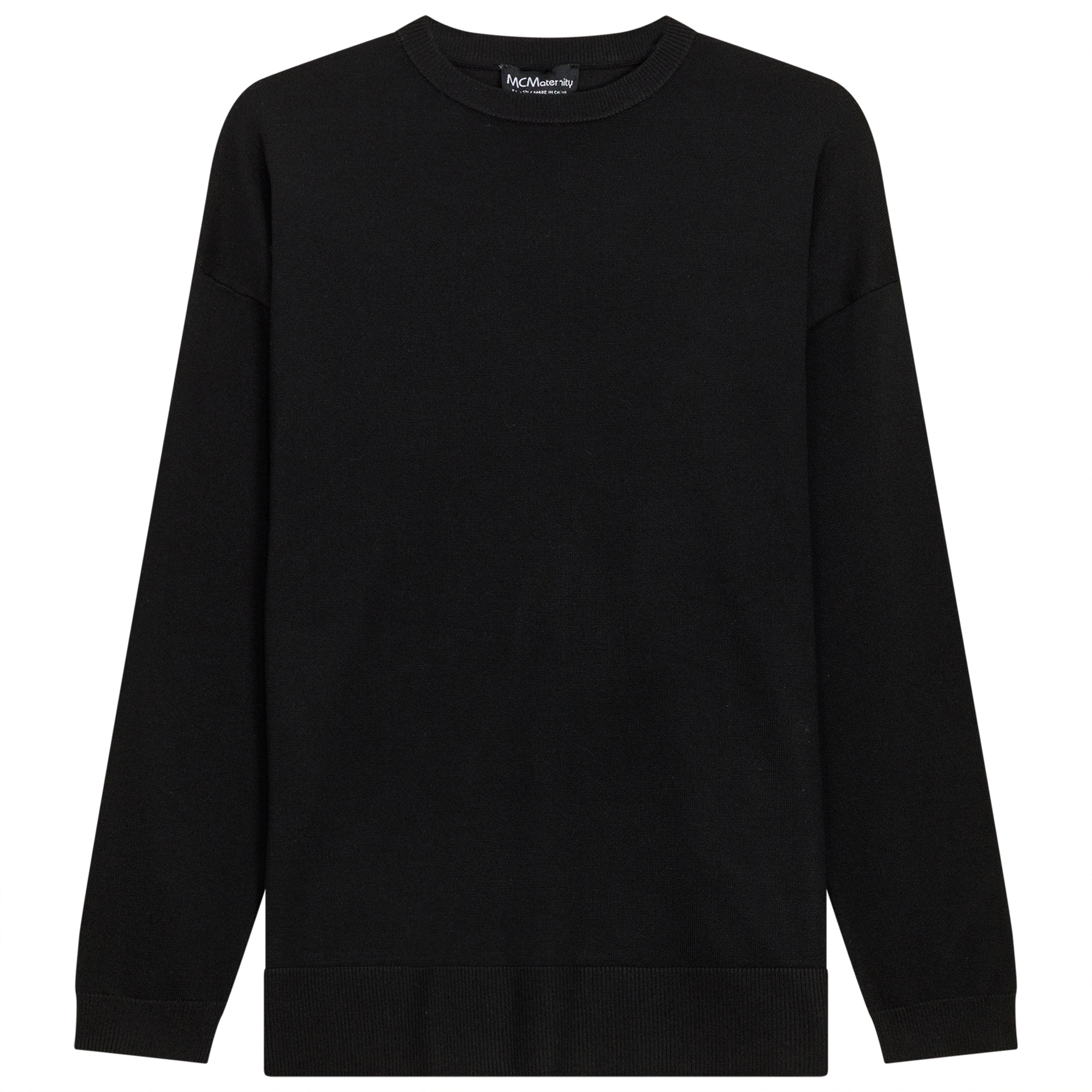 Maternity Dolman Sweater in Black by MCM