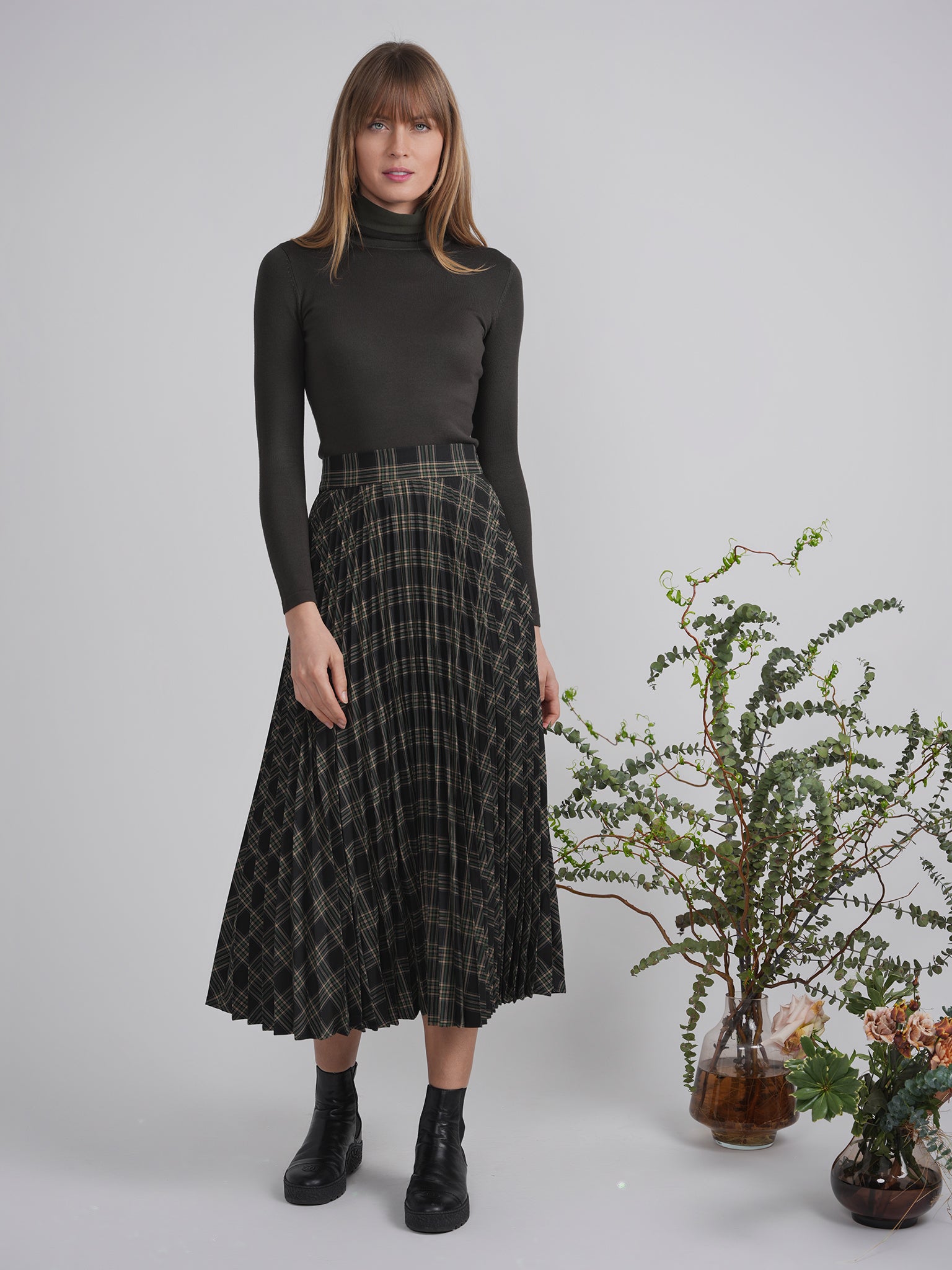 Maternity Thin Knit Turtleneck in by MCM