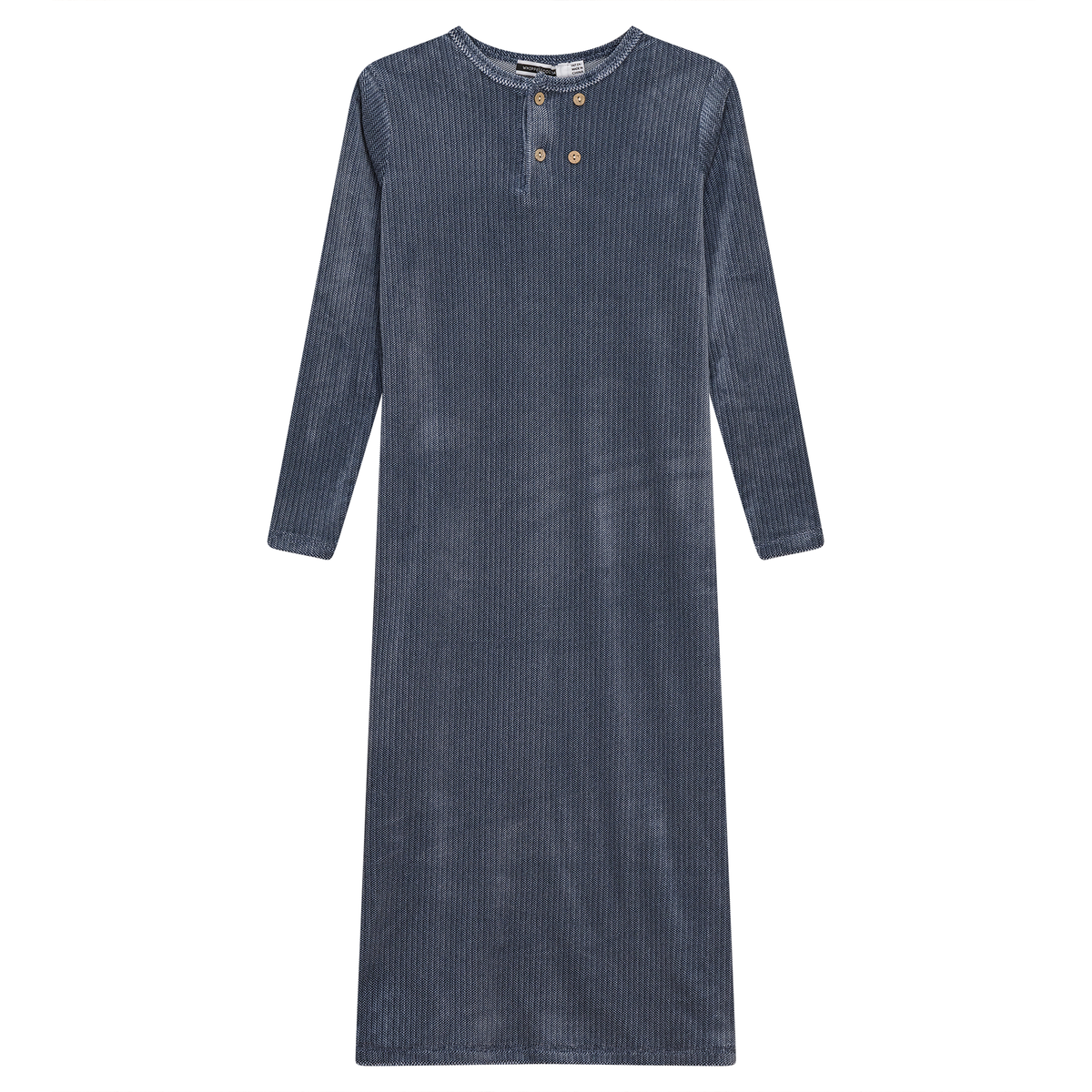 Velour Night Gown in Blue by Whipped Cocoa
