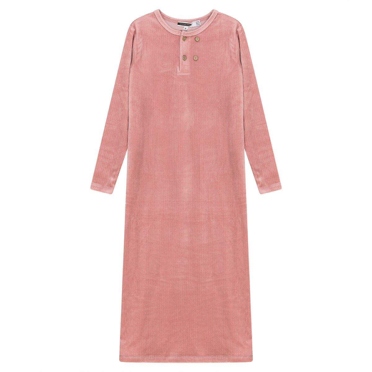 Velour Night Gown in Pink by Whipped Cocoa