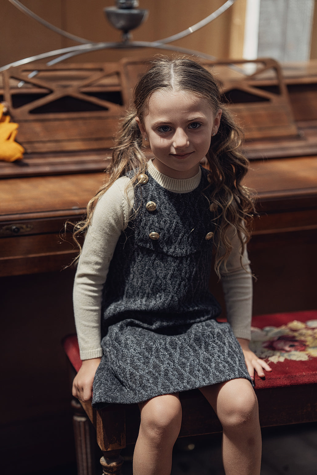 Textured Knit Jumper in by The Umbrella Academy