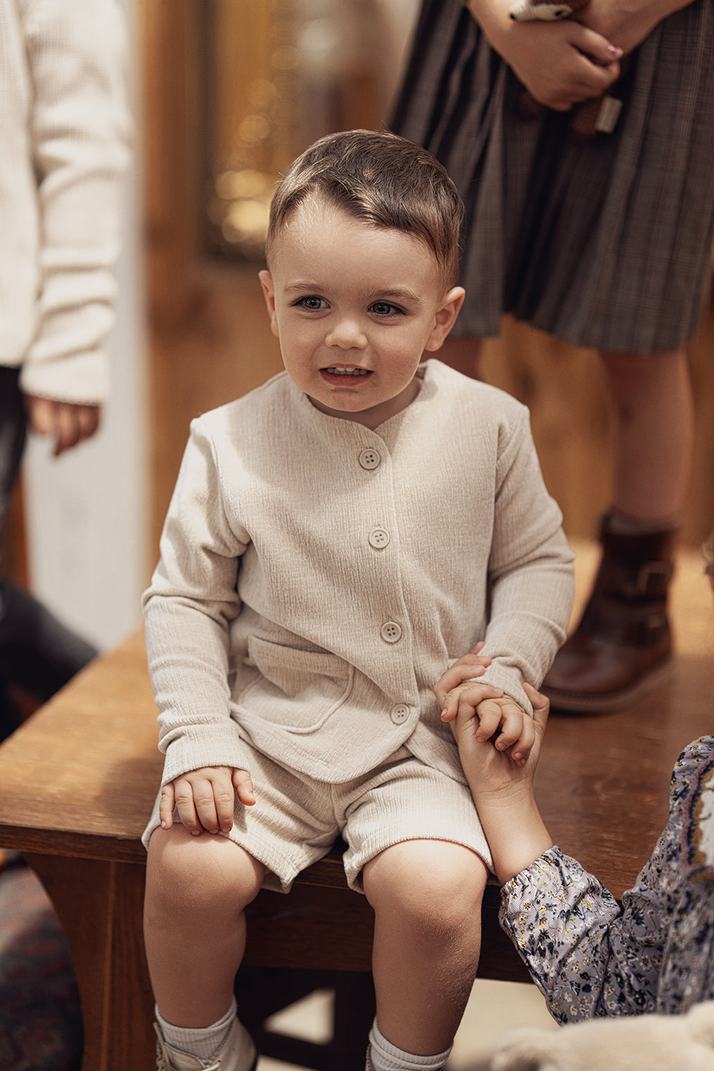 Velvet Jacket in by Space Grey