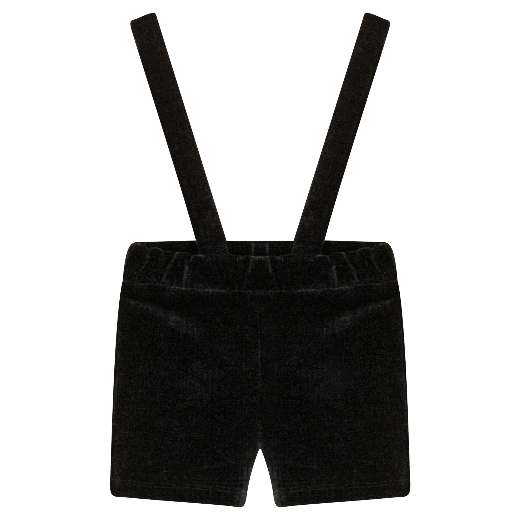 Velvet Overall in Black by Space Grey
