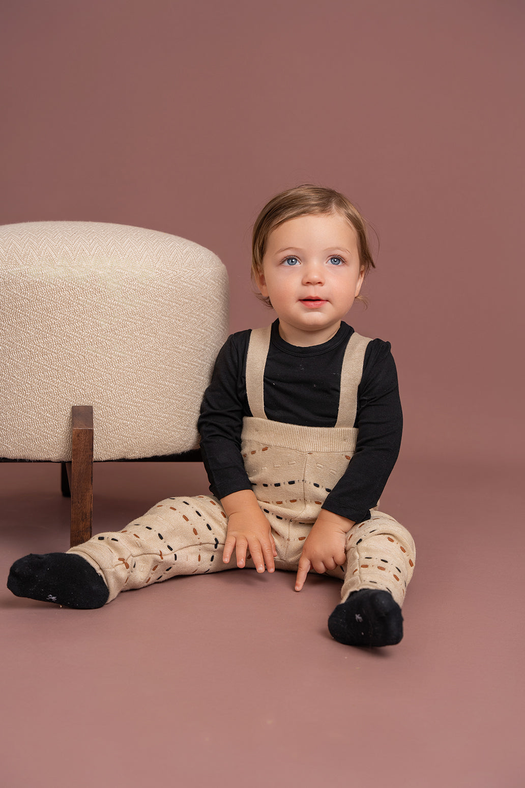 Knitted Overall in by Mr. Mr.