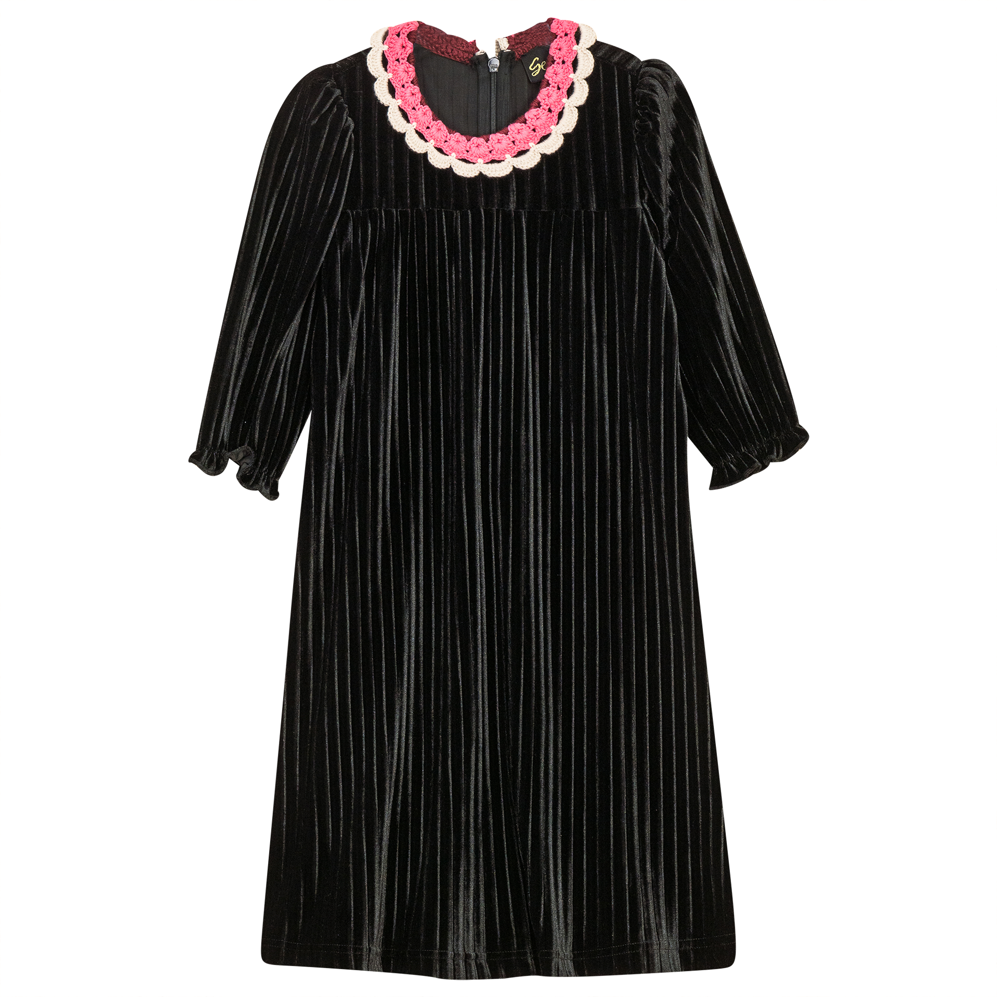 Velvet Maxi Dress in Black by Seal