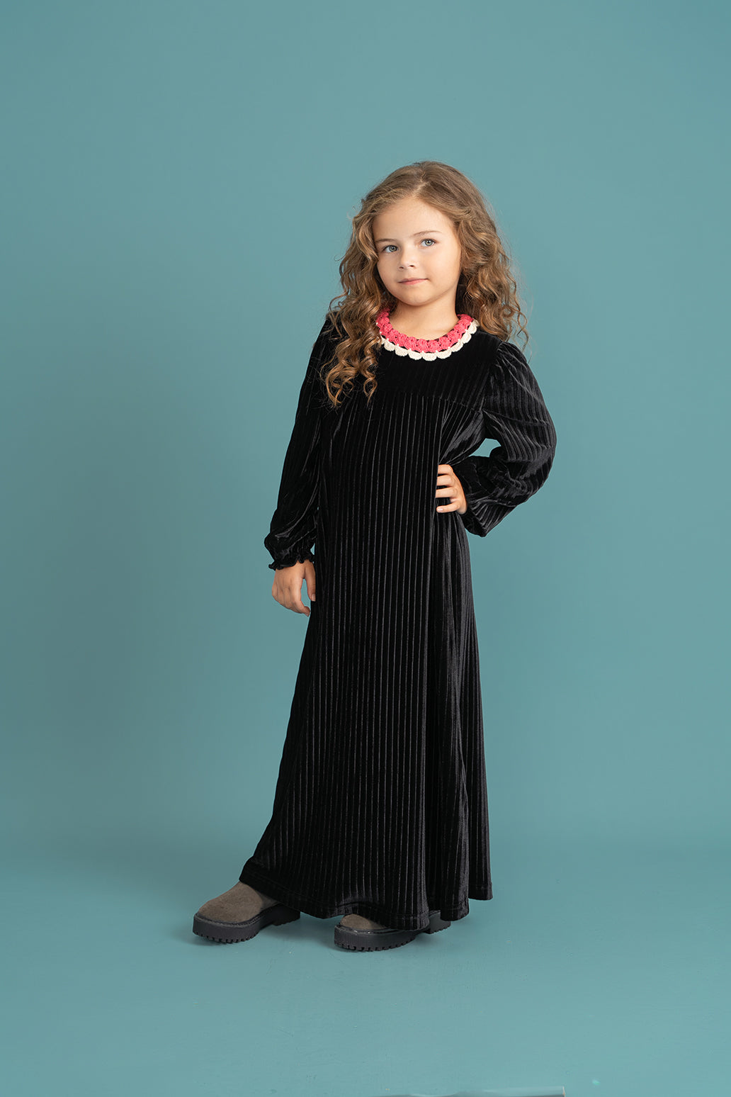 Velvet Maxi Dress in by Seal