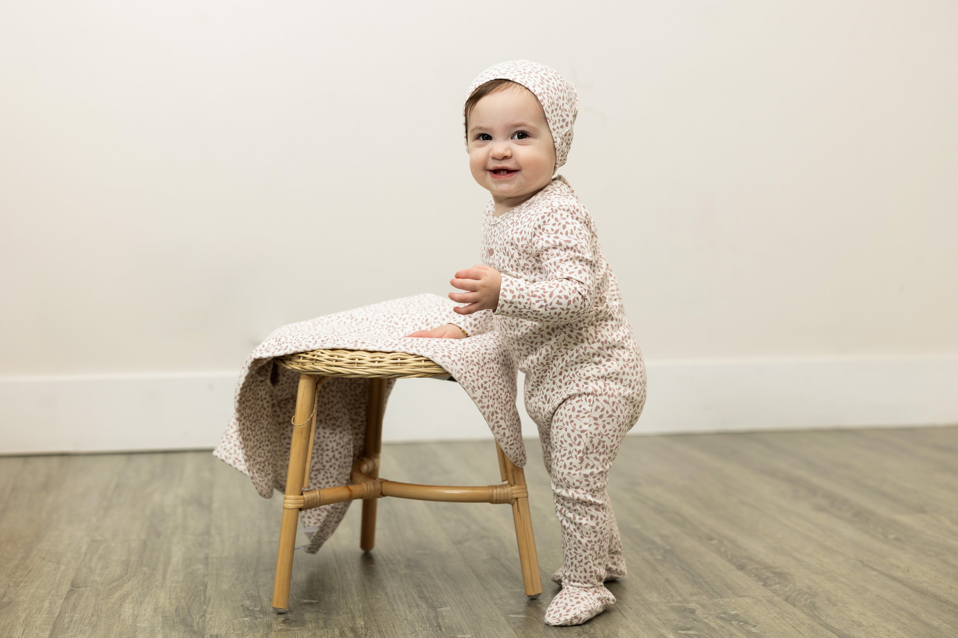 Cherry Print Blanket in by Lux