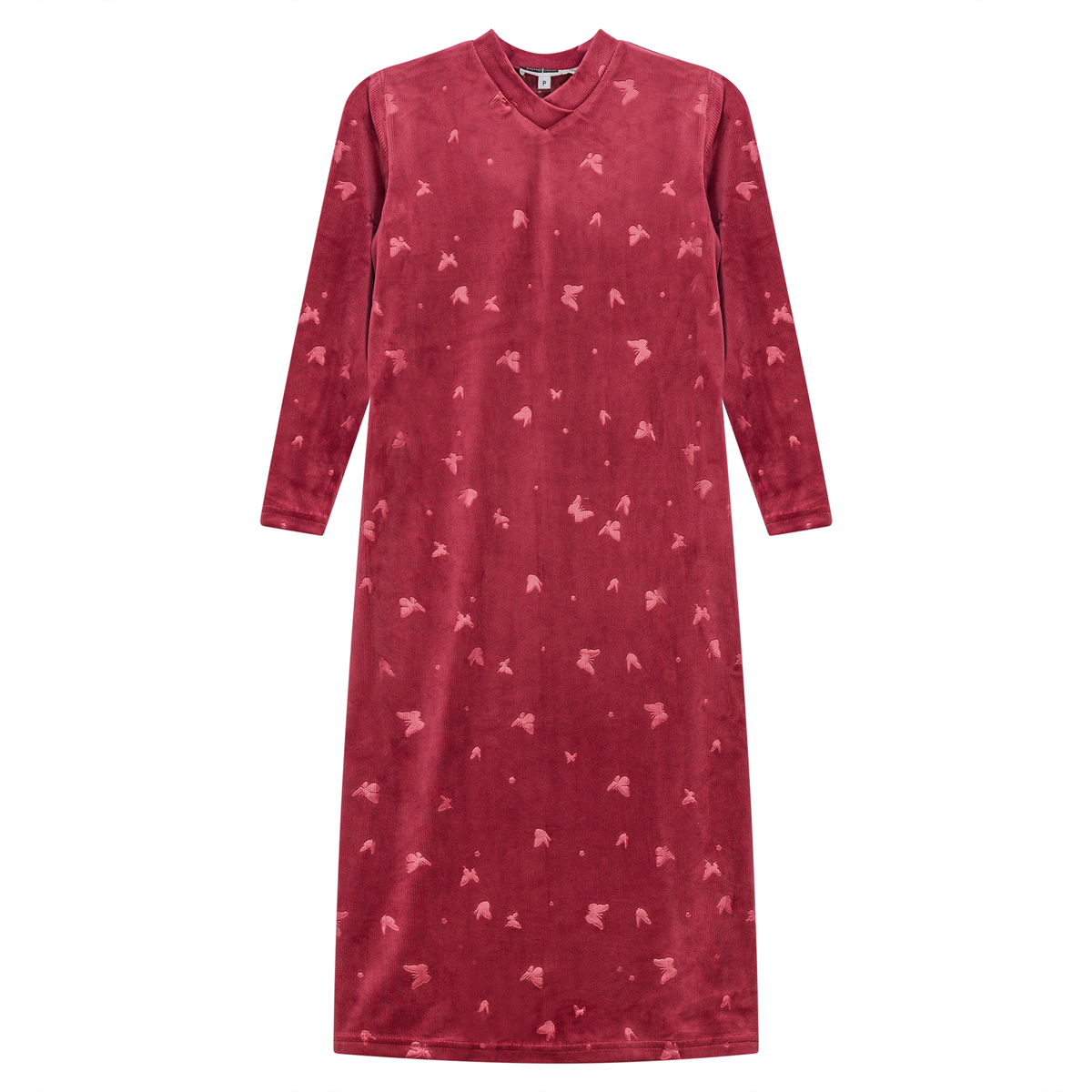 Butterfly Motif Nightgown in Red by Whipped Cocoa