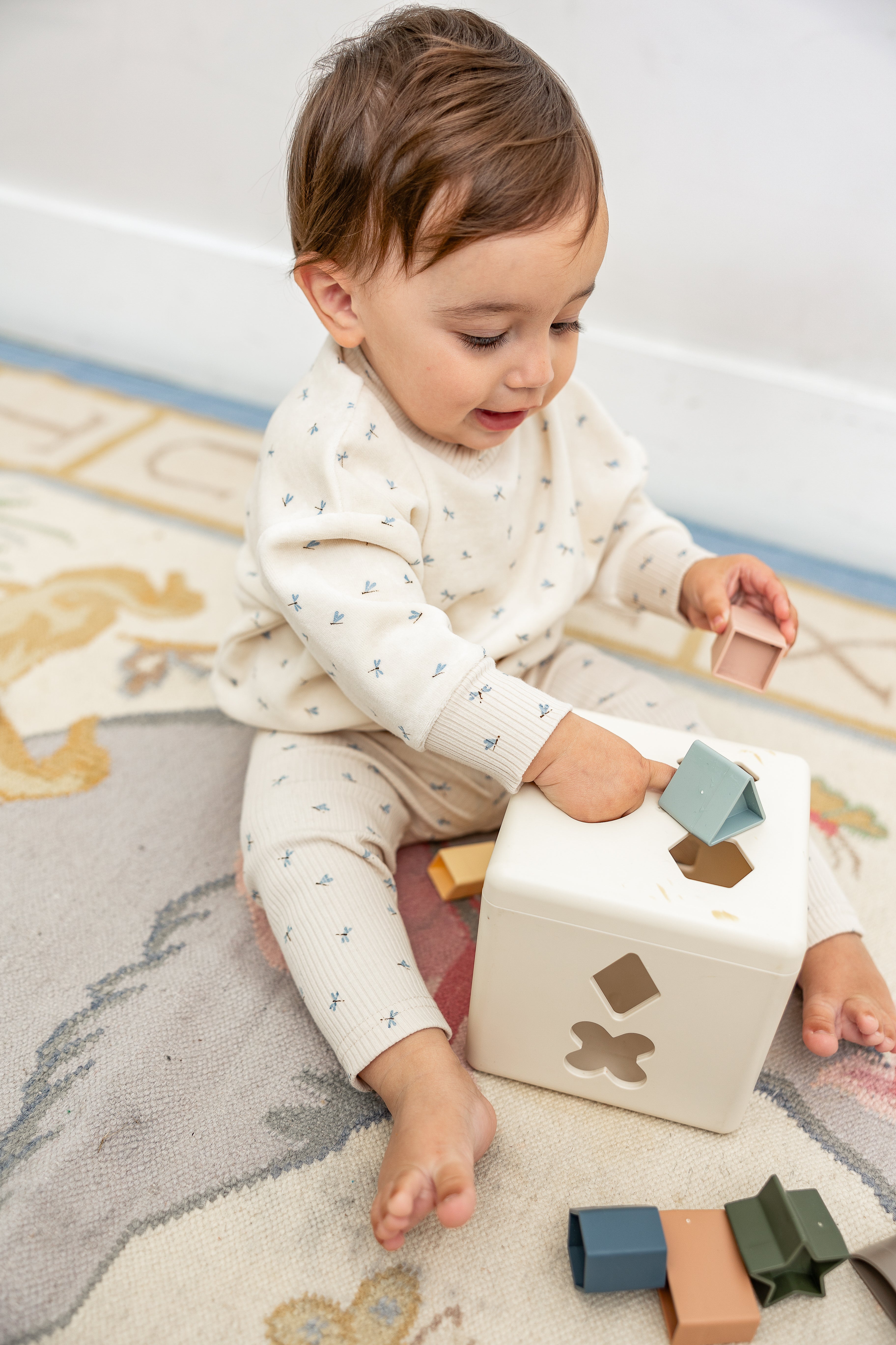 Firefly Printed Set in Pink by Bebe Bella