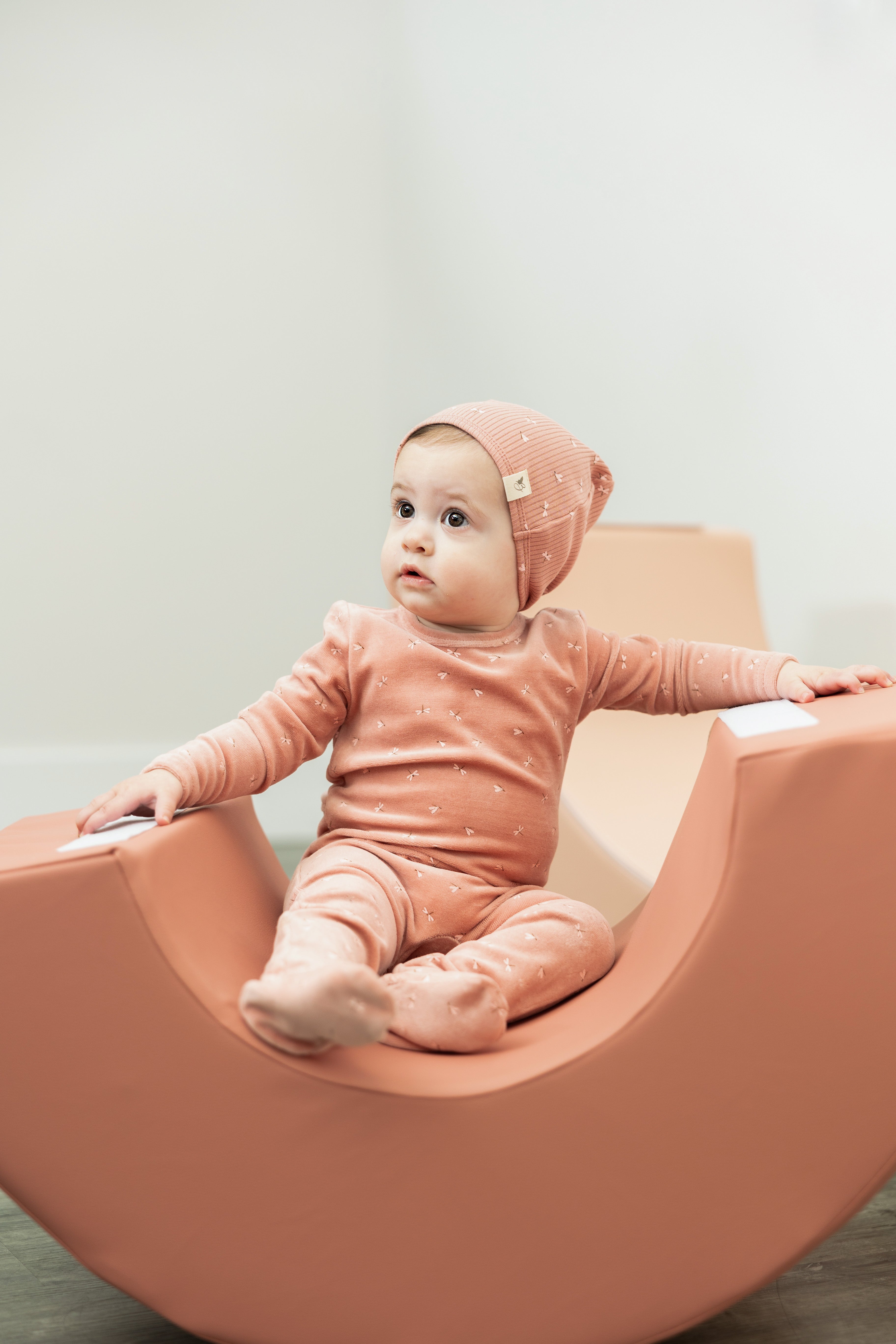 Firefly Printed Onesie Set in by Bebe Bella