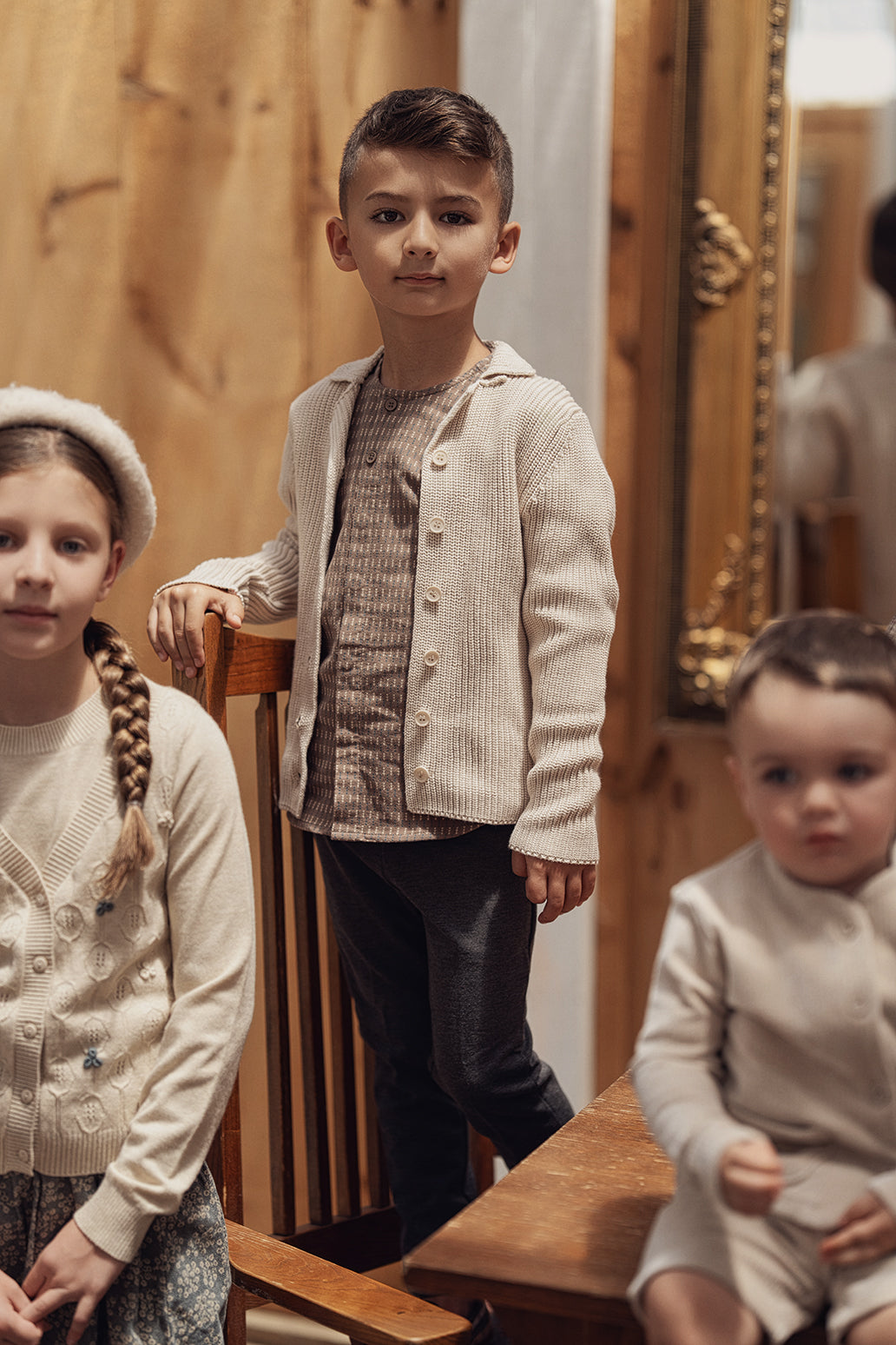 Knitted Top in by Mr. Mr.