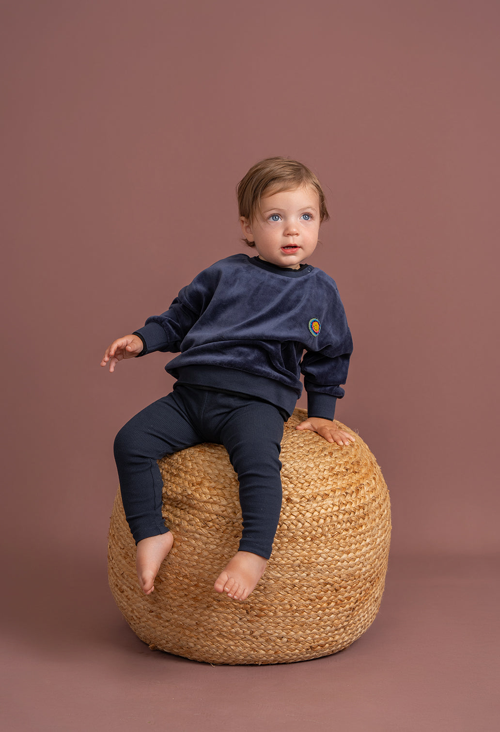 Velour 2Pc Set in by Space Grey