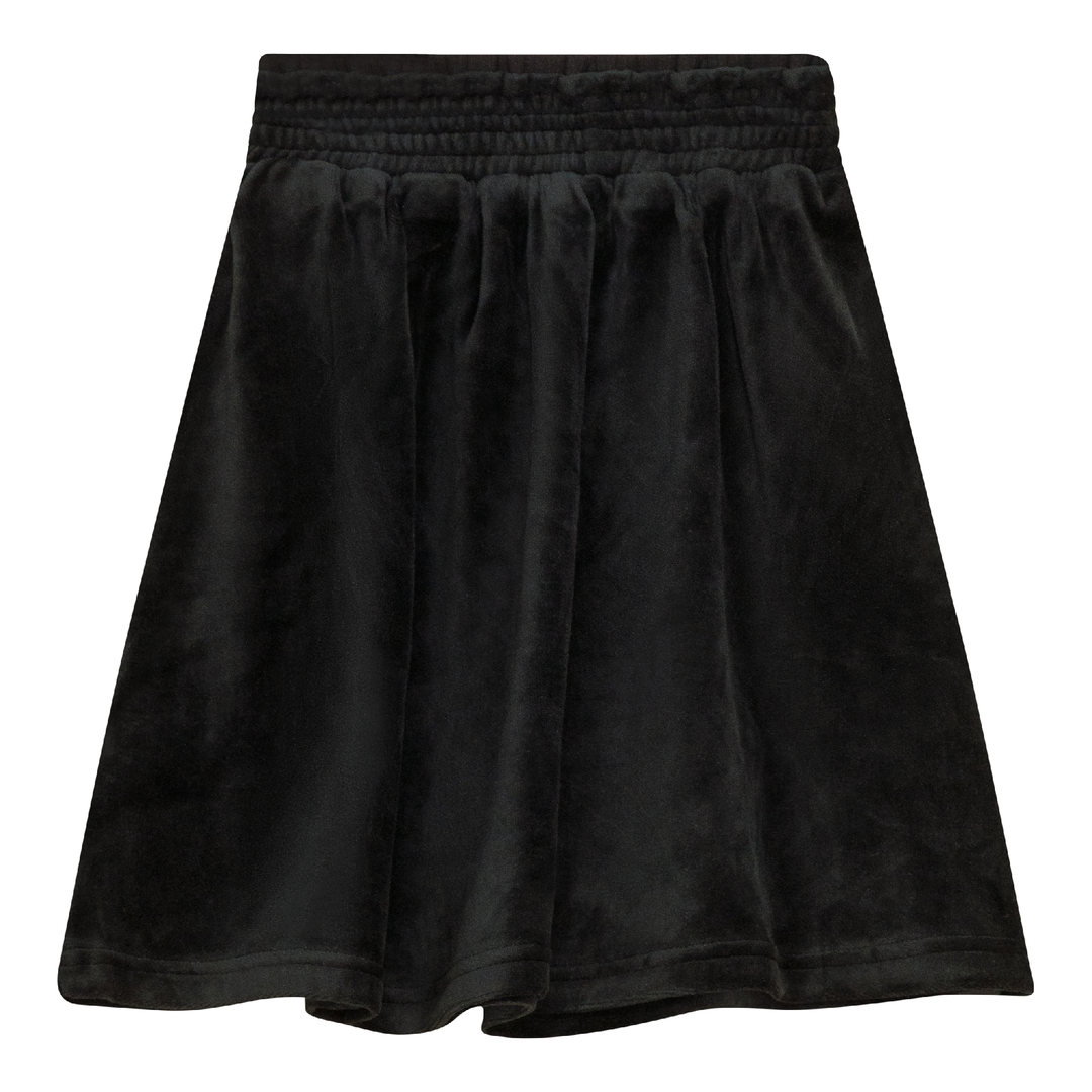 Velour A-Line Skirt Black Ladies Skirt by {{ product_vemdor}}