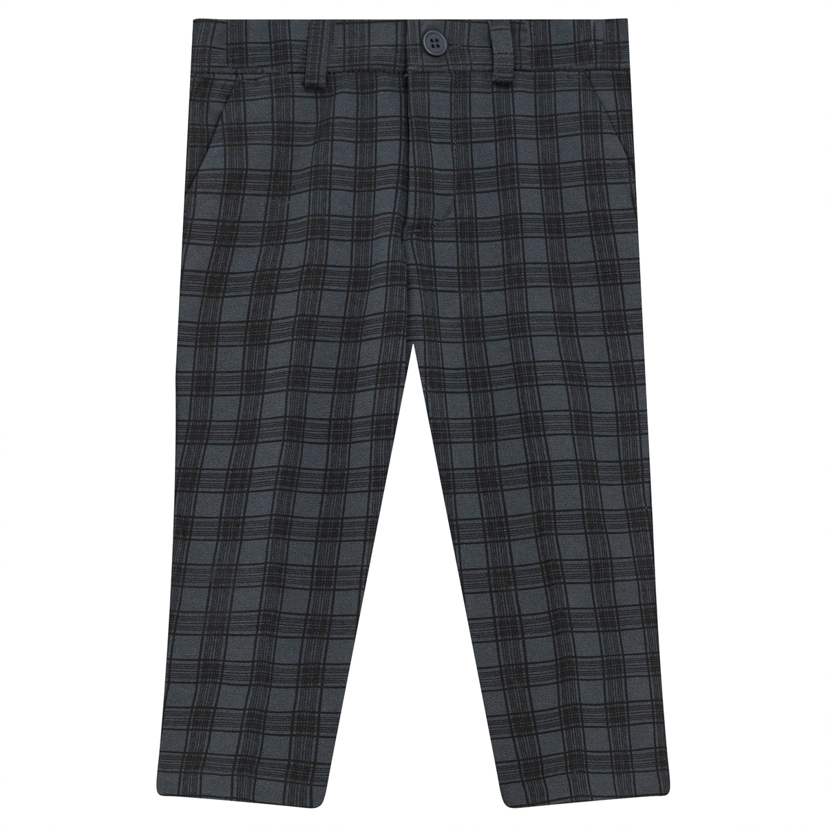 Plaid Long Pants in Grey by Mr. Mr.