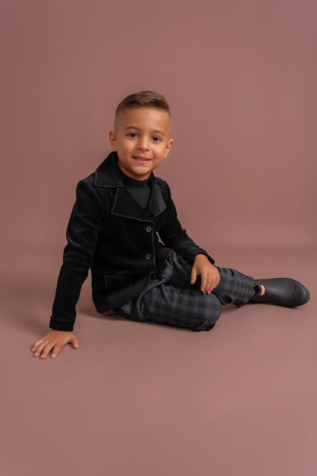 Plaid Long Pants in by Mr. Mr.