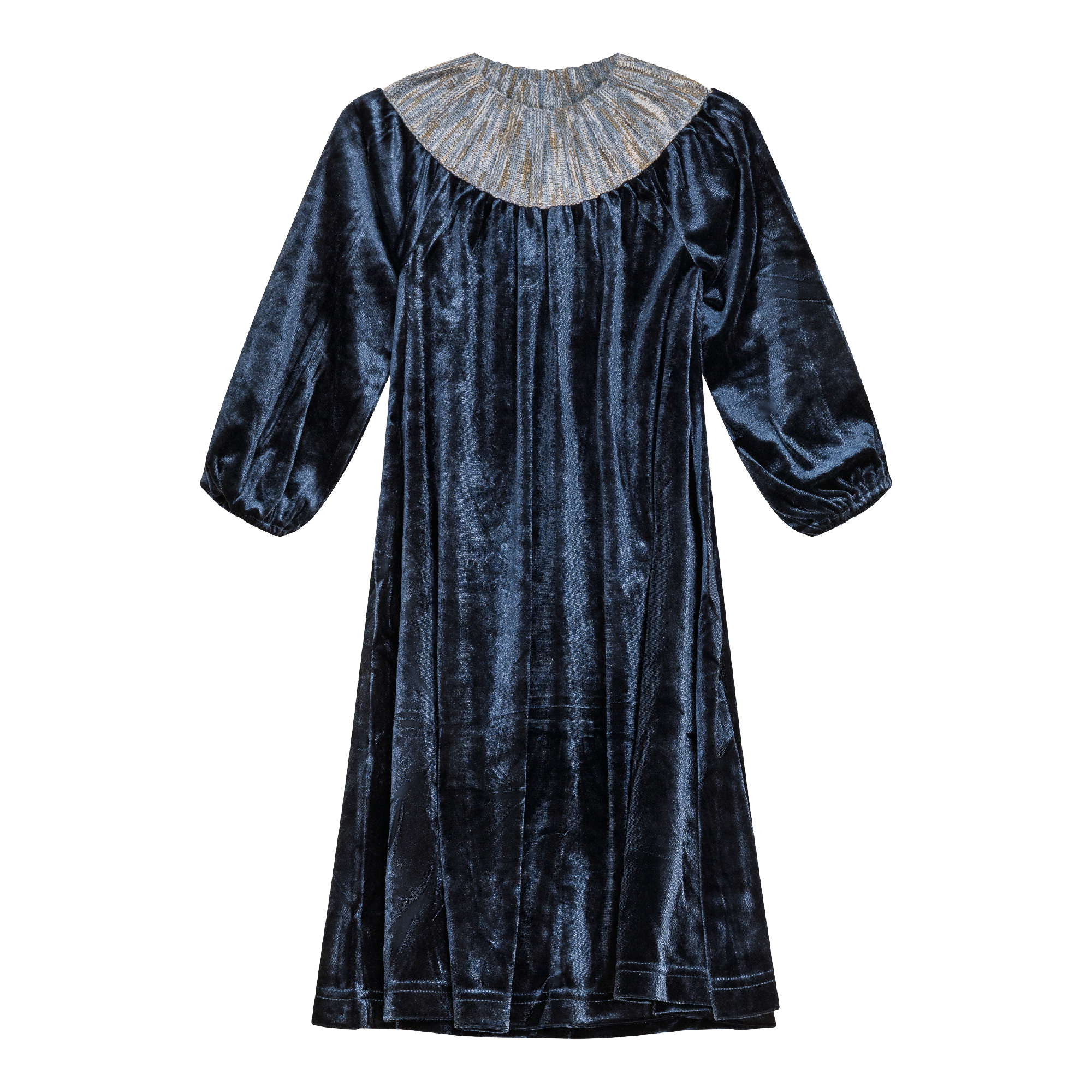 Velour Robe in Navy by Seal