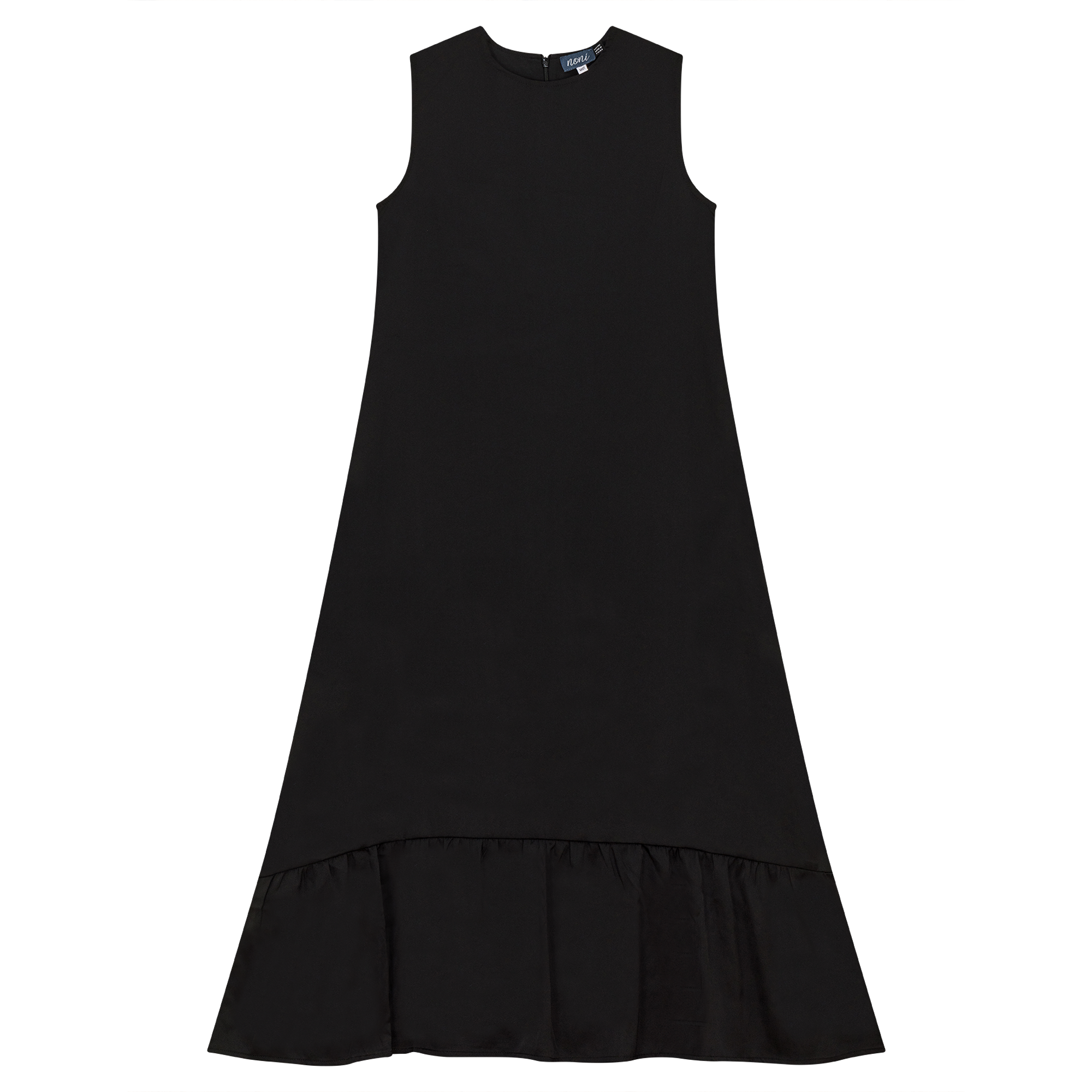 Satin Jumper in Black by Noni