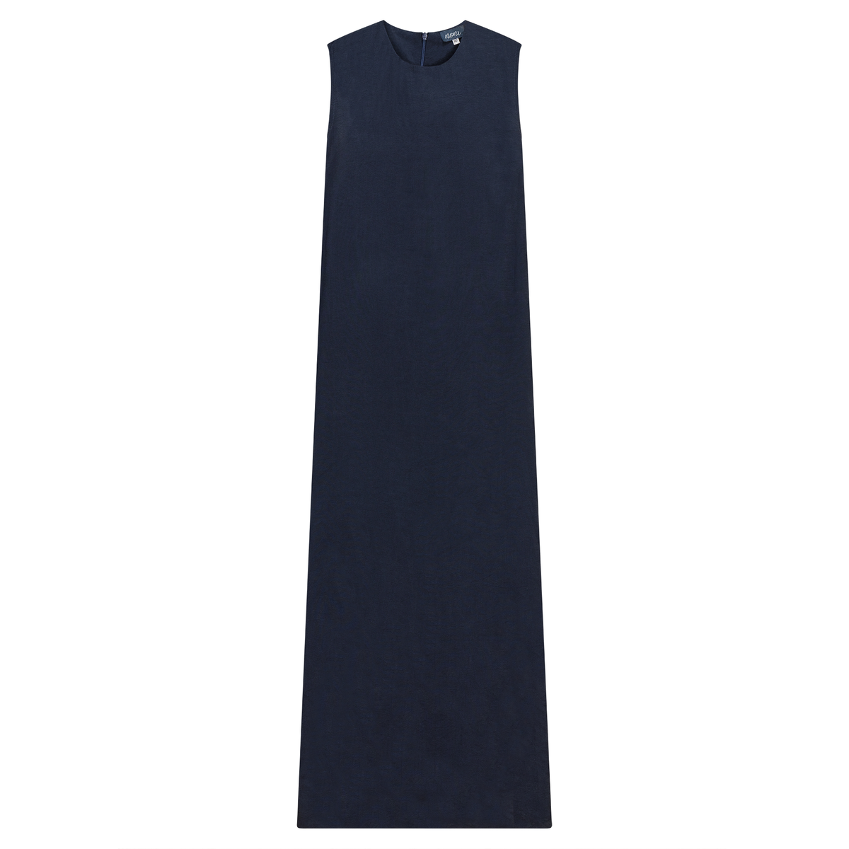 V-Neck Suede Jumper in Midnight Blue by Noni
