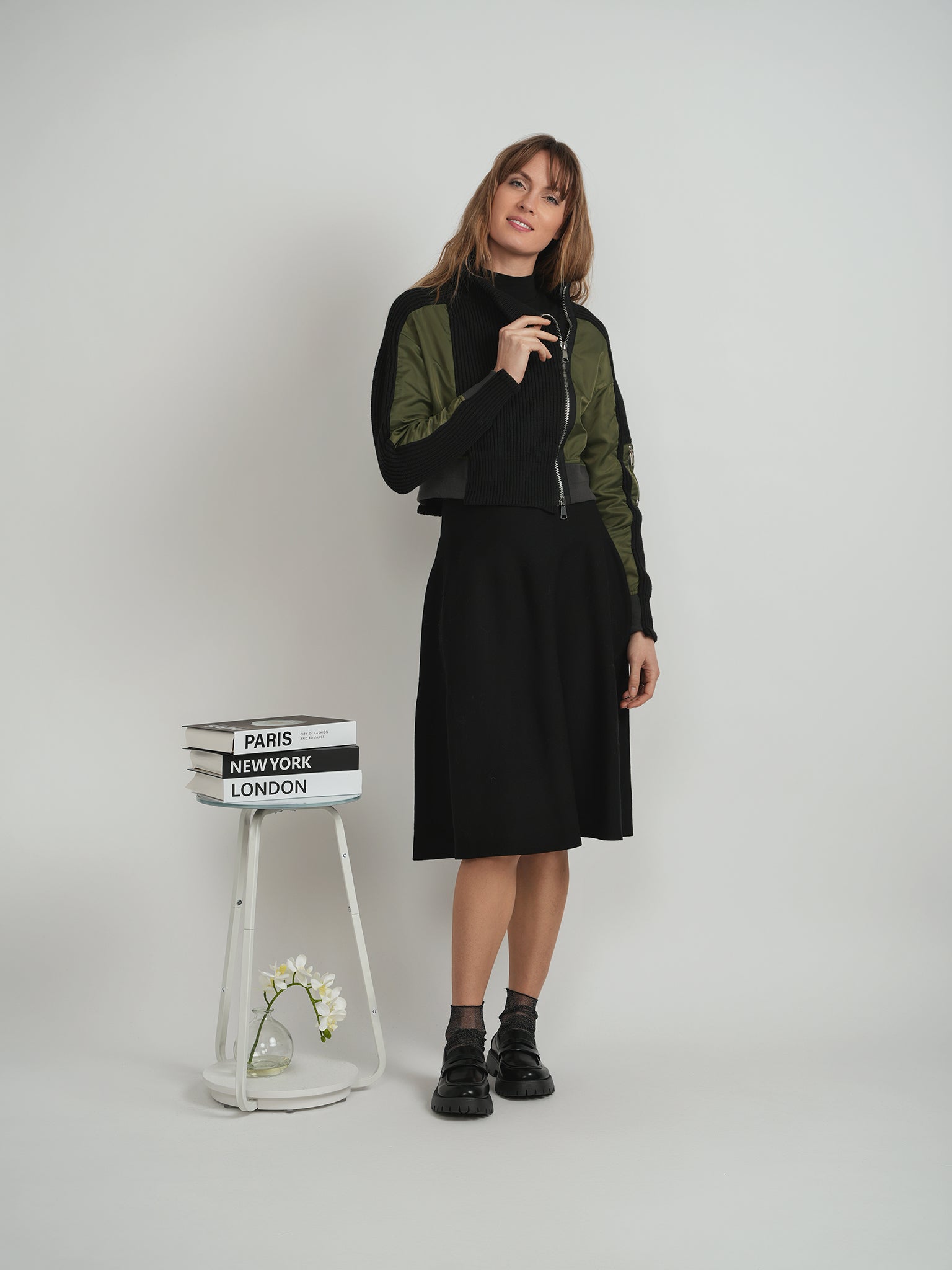 Heavy Knit Sweater Jacket in by Versatile