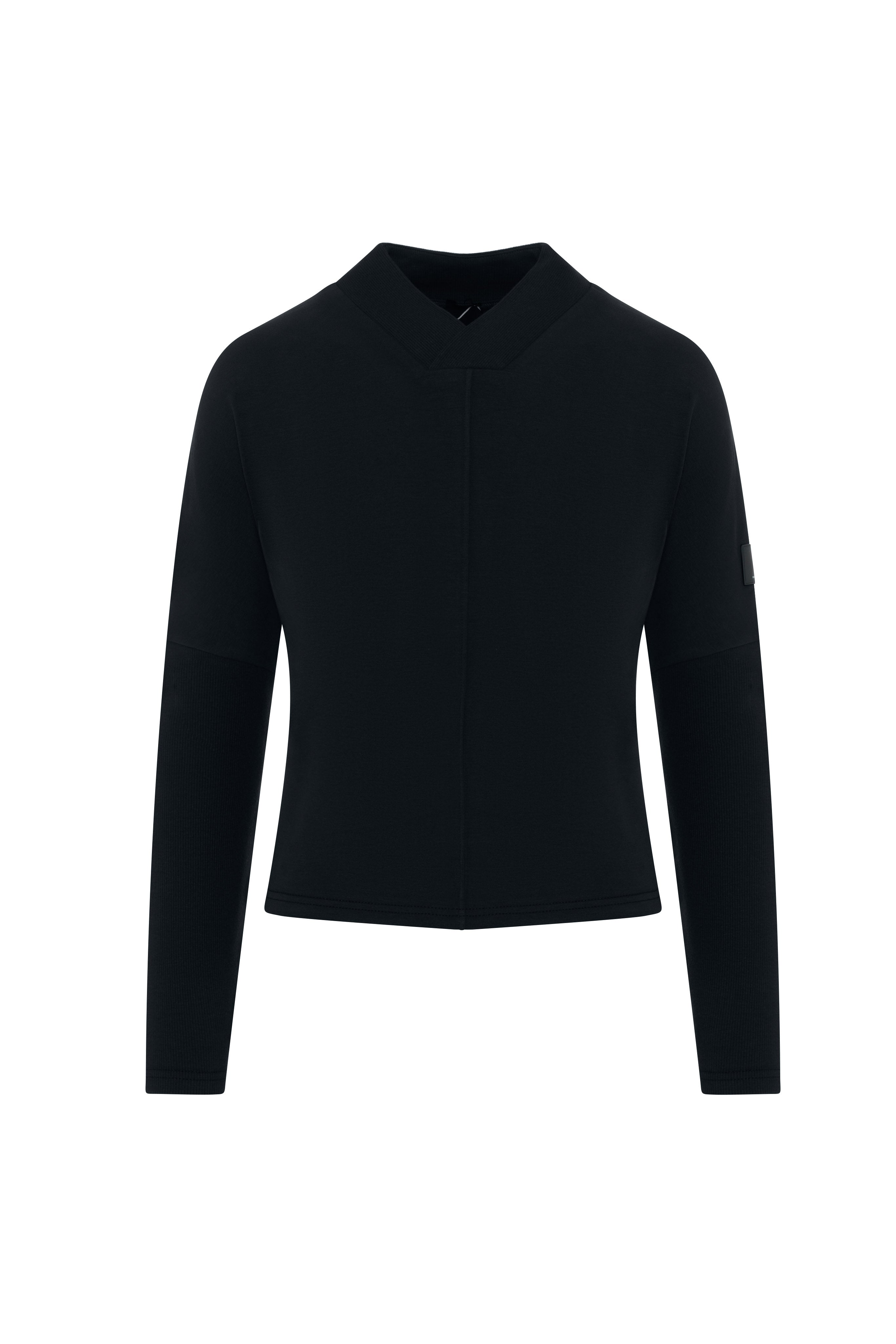 Sweatshirt Rib Combo in Black by Spades