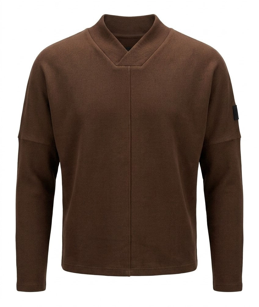 Sweatshirt Rib Combo in Chocolate by Spades