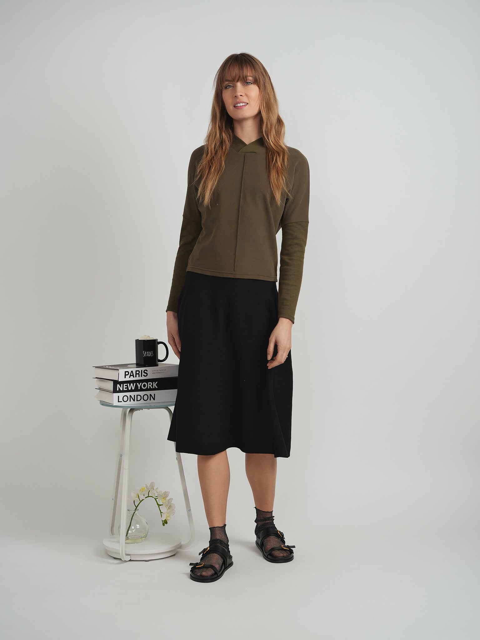 Sweatshirt Rib Combo in by Spades