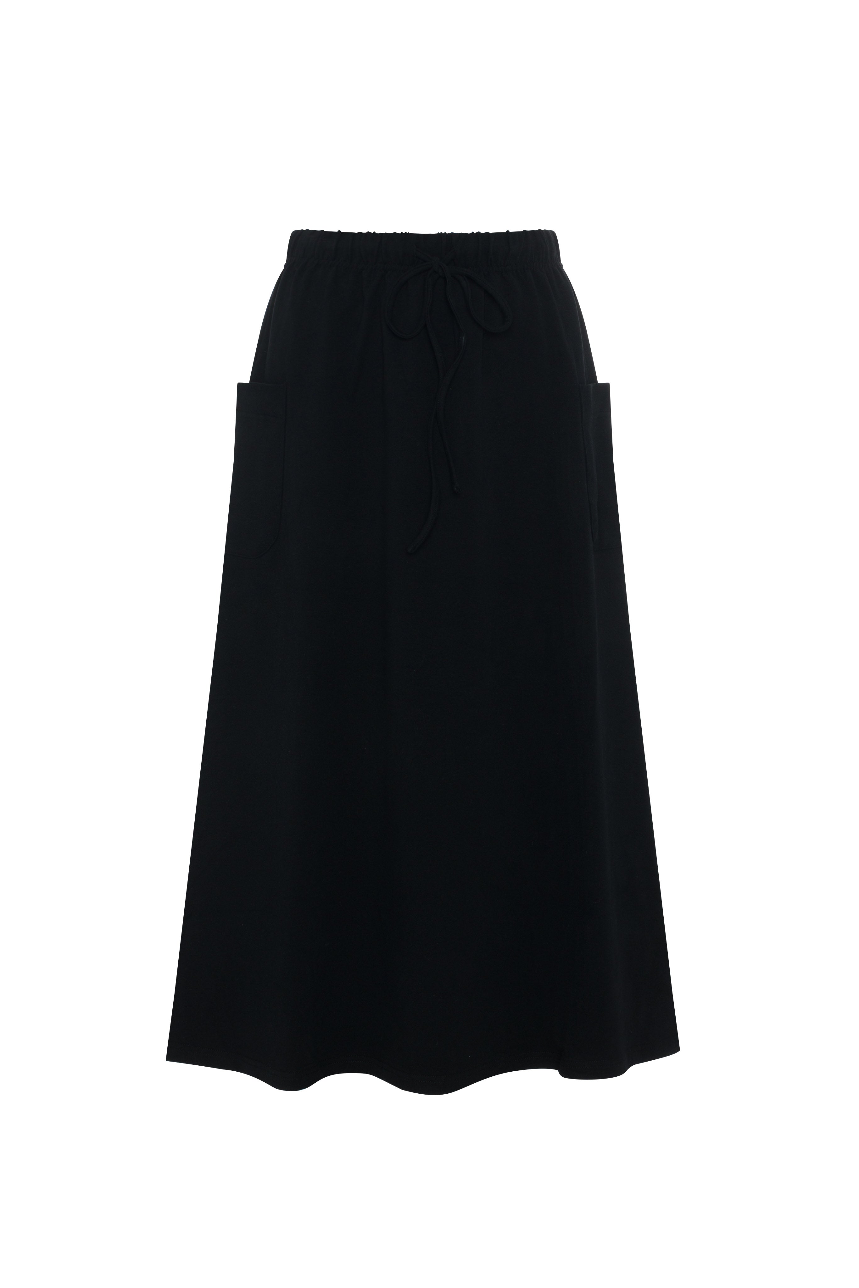 Pull On Midi Sweat Skirt in by BuHu