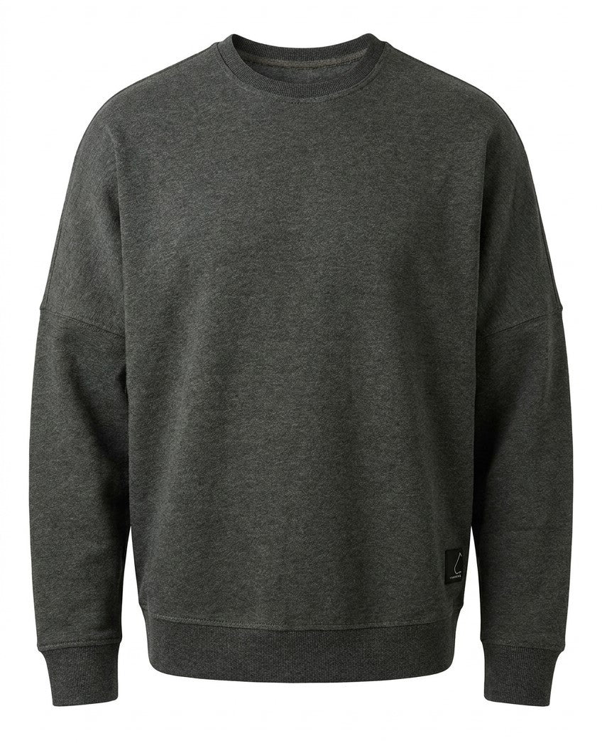 Dolman Sweatshirt in Charcoal Mix by Spades