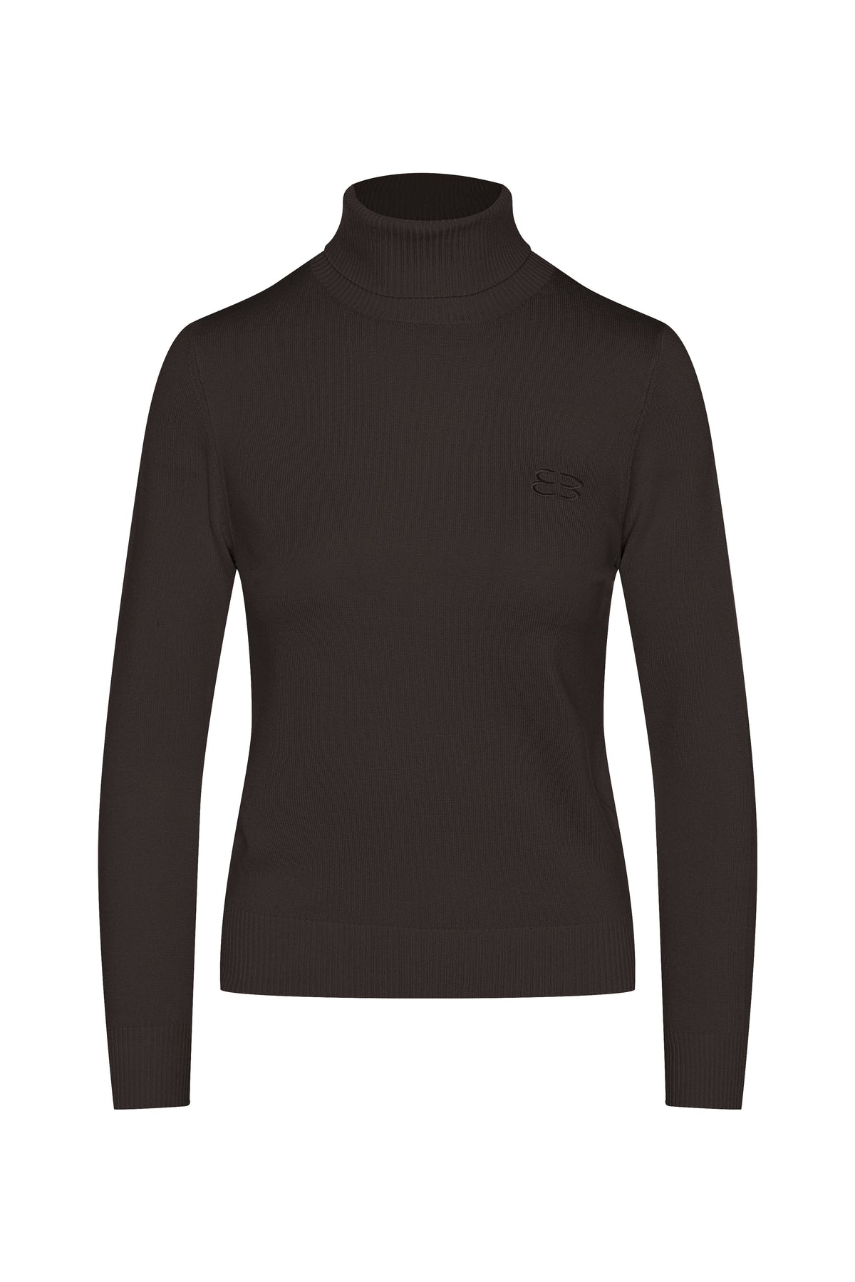Knit Turtle Neck in Dark Olive by MiuMax