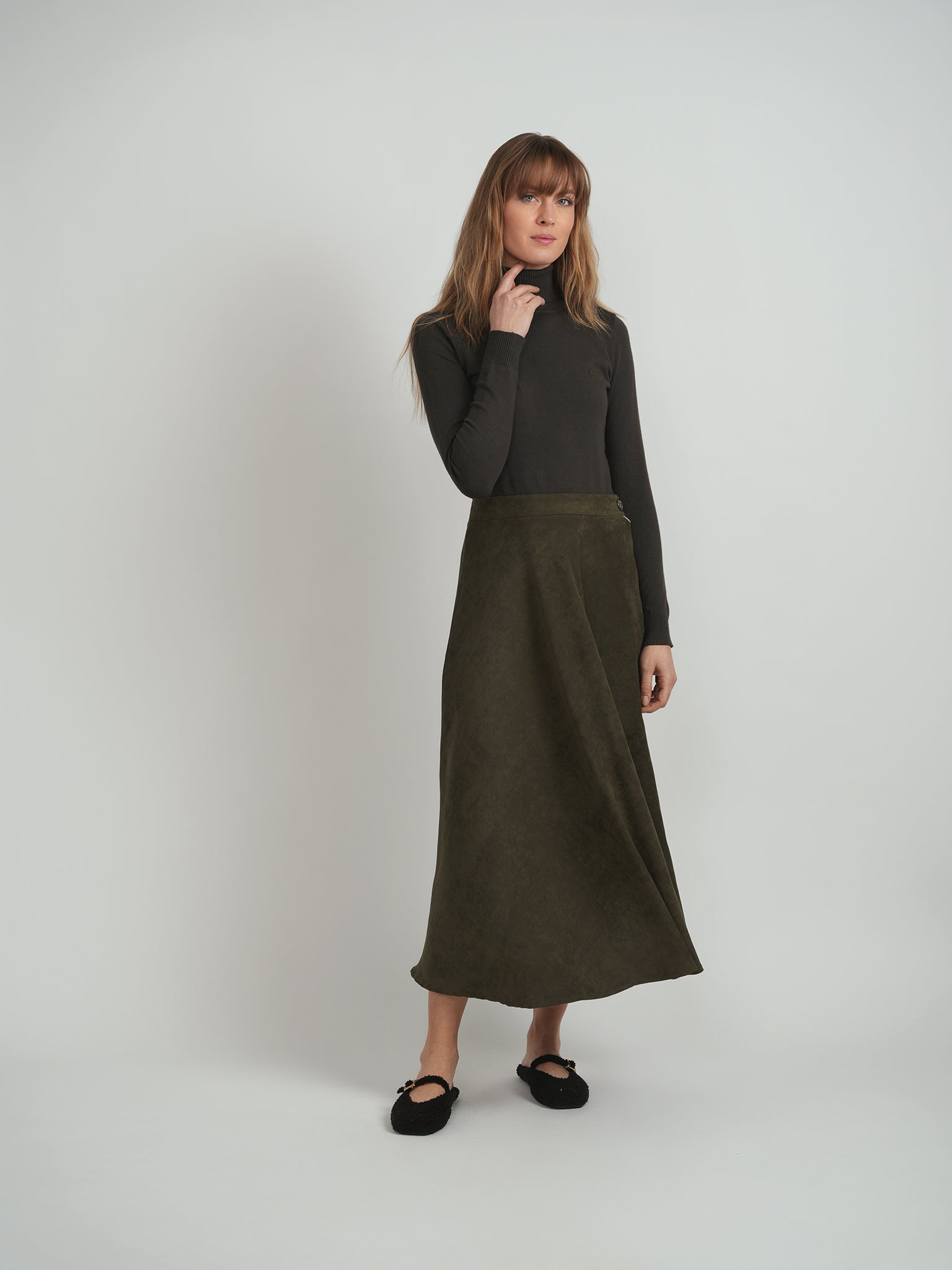 Knit Turtle Neck in by MiuMax