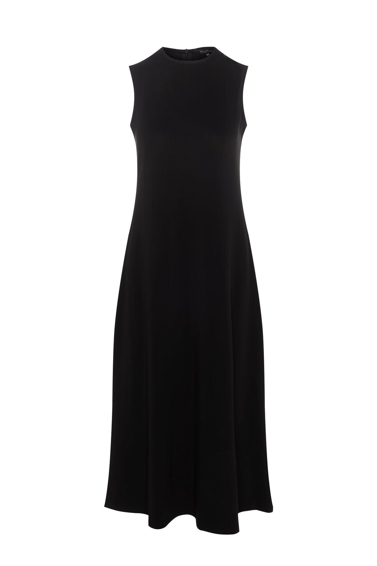 Ribbed Midi Jumper in Black by MiuMax
