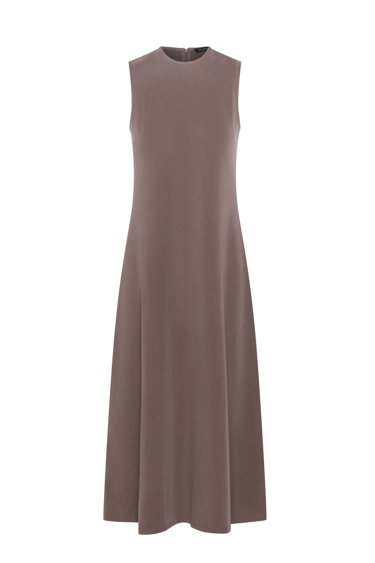 Ribbed Midi Jumper in Mocha by MiuMax