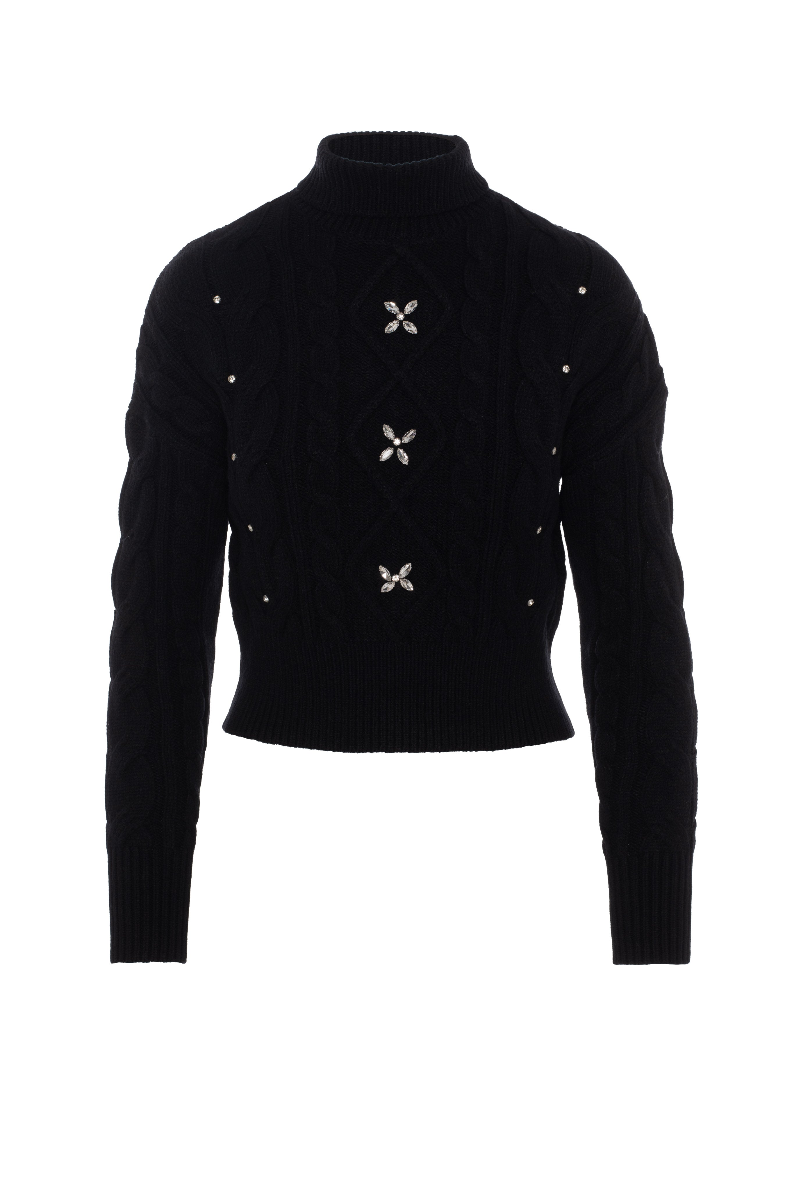 Diamond Sweater in Black by Coco de la Mour