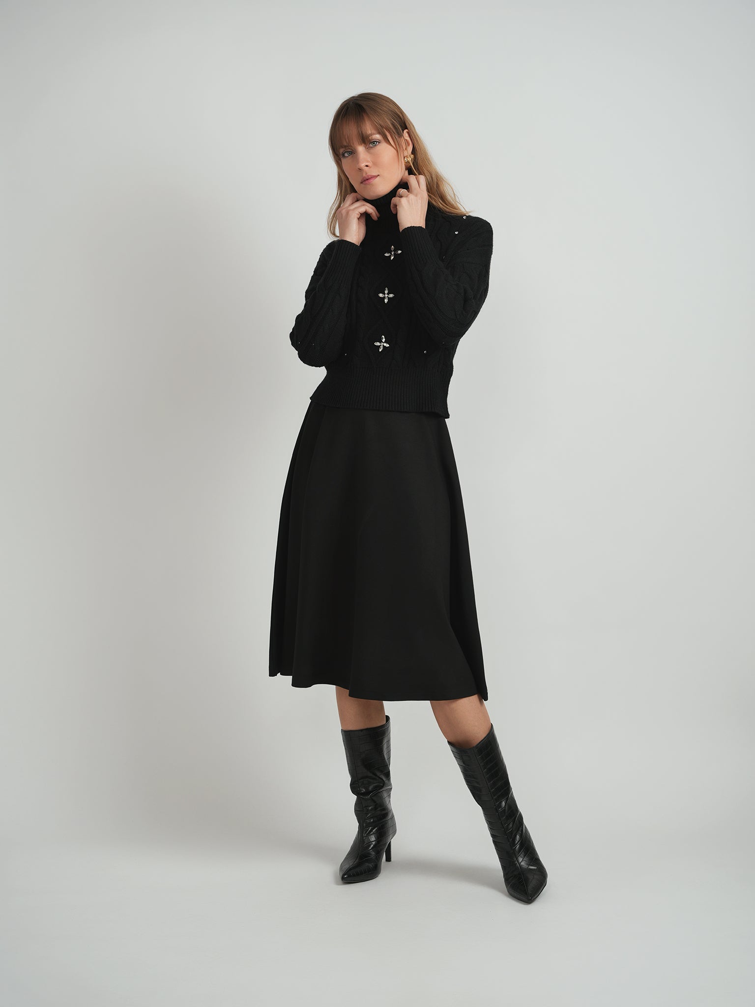 Diamond Sweater in by Coco de la Mour