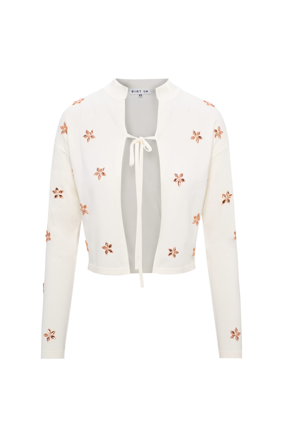 Cropped Jewel Bolero in Cream by Birt UK