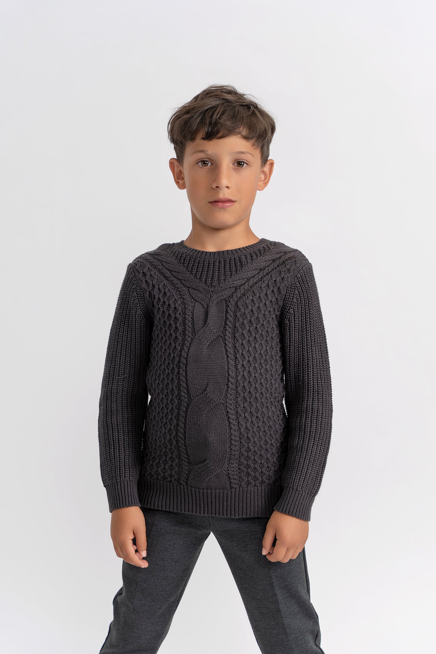 Cable Knit Sweater in by Hopscotch