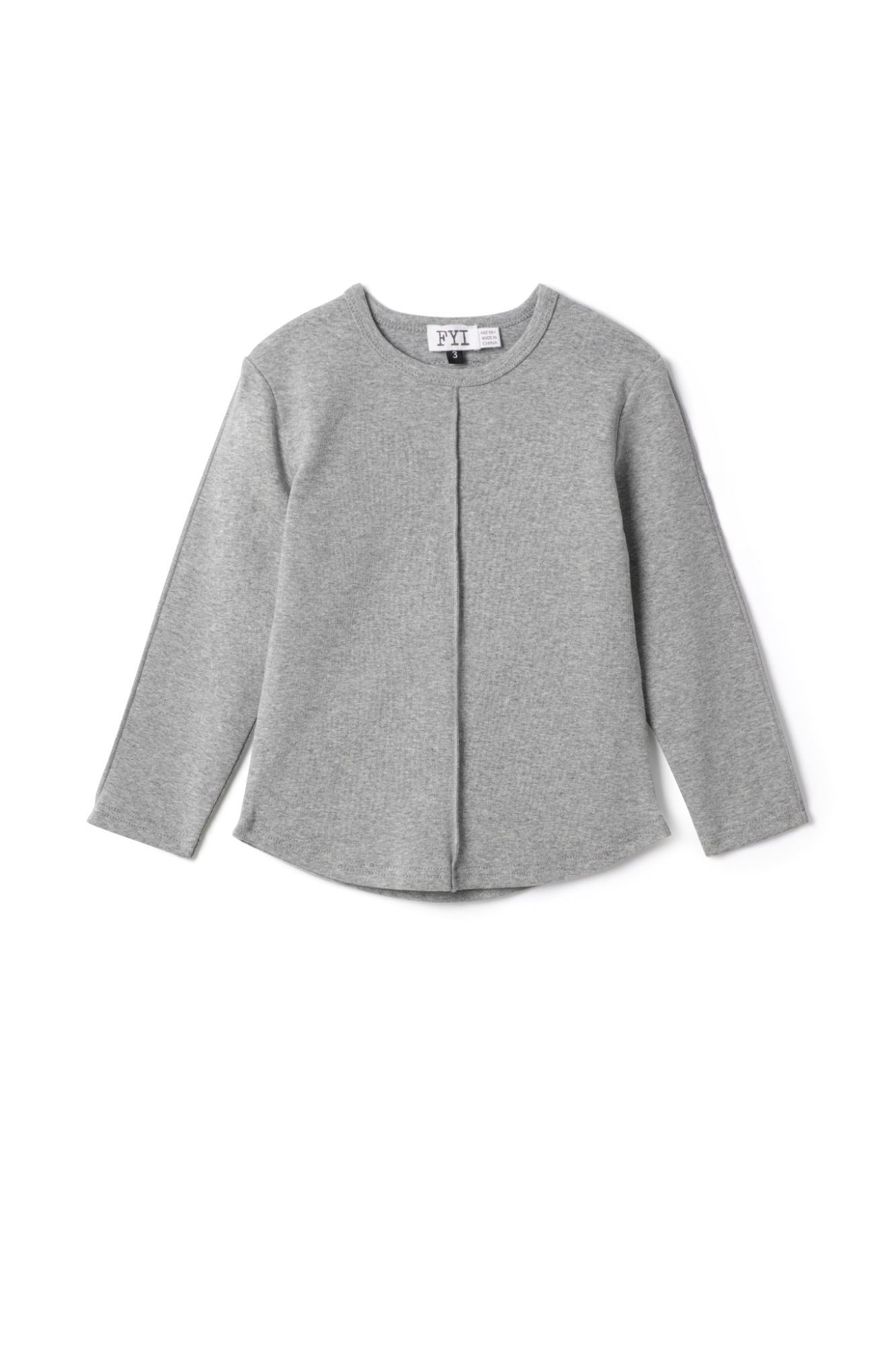 Cotton Top in Grey Mix by FYI