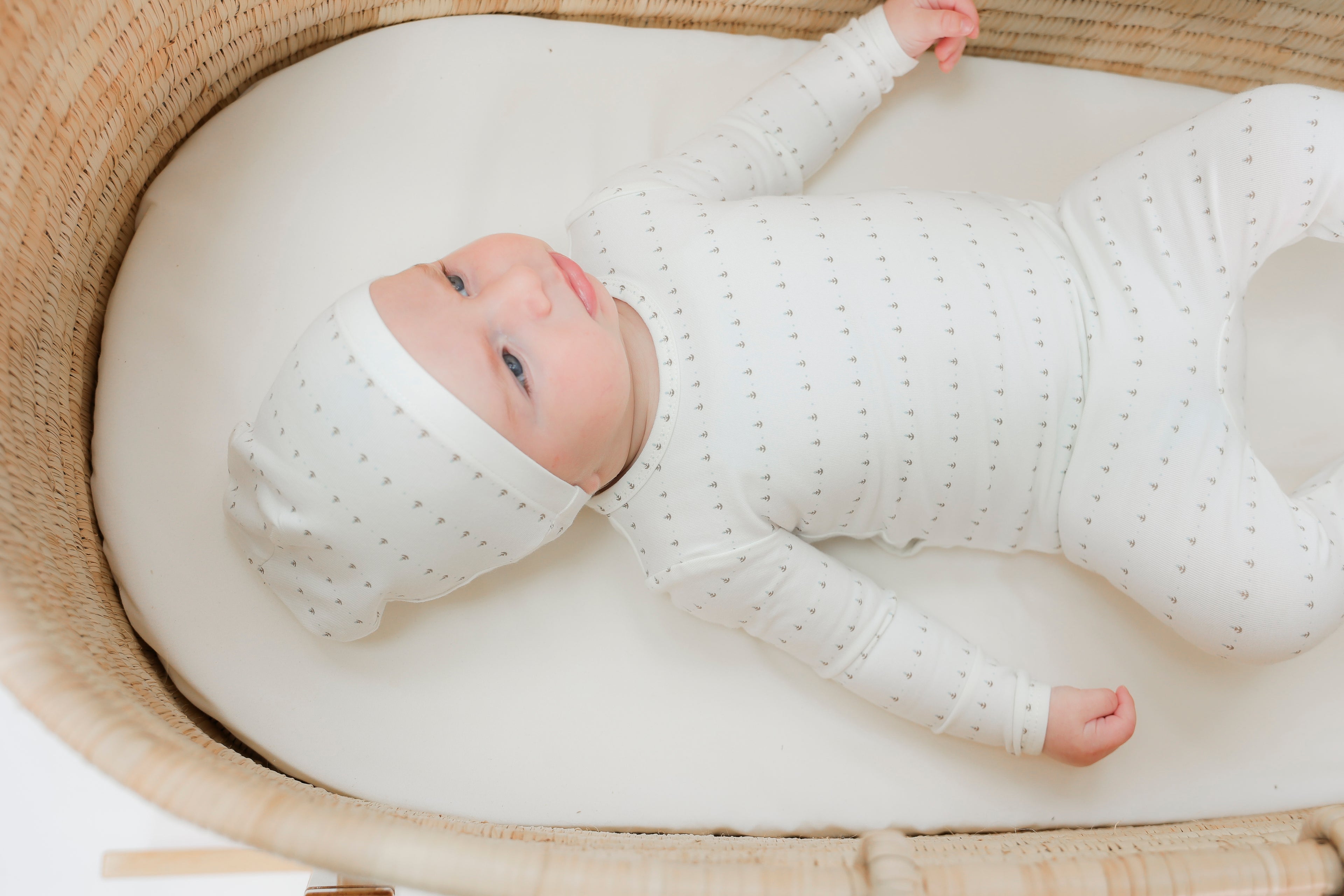 Cotton Printed Onesie in by Lola